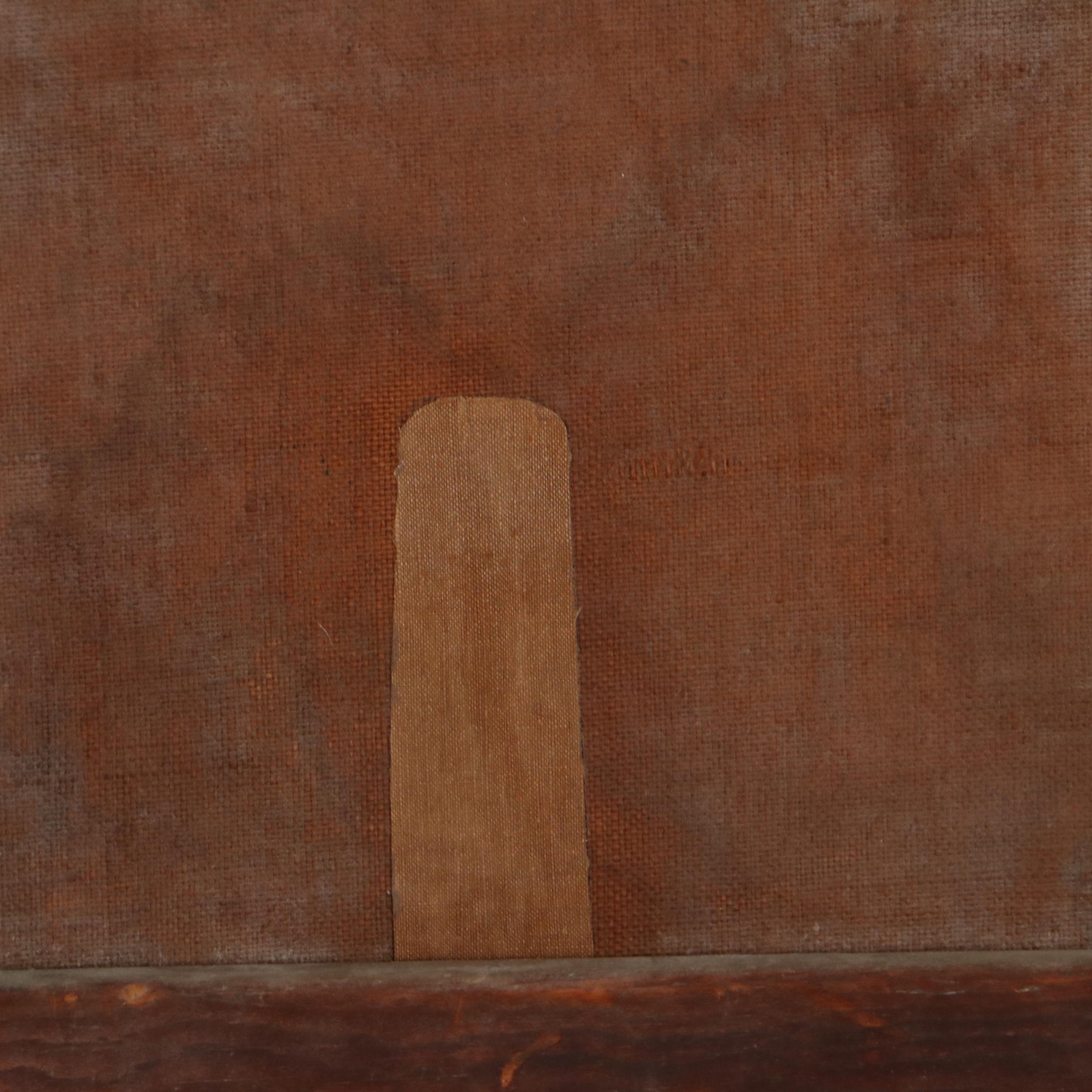 Harry James Oshiver Harbor Scene Oil Painting