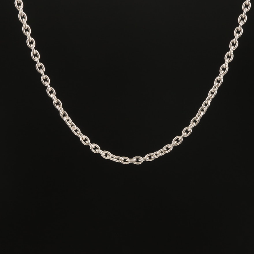 10K Cable Chain Necklace