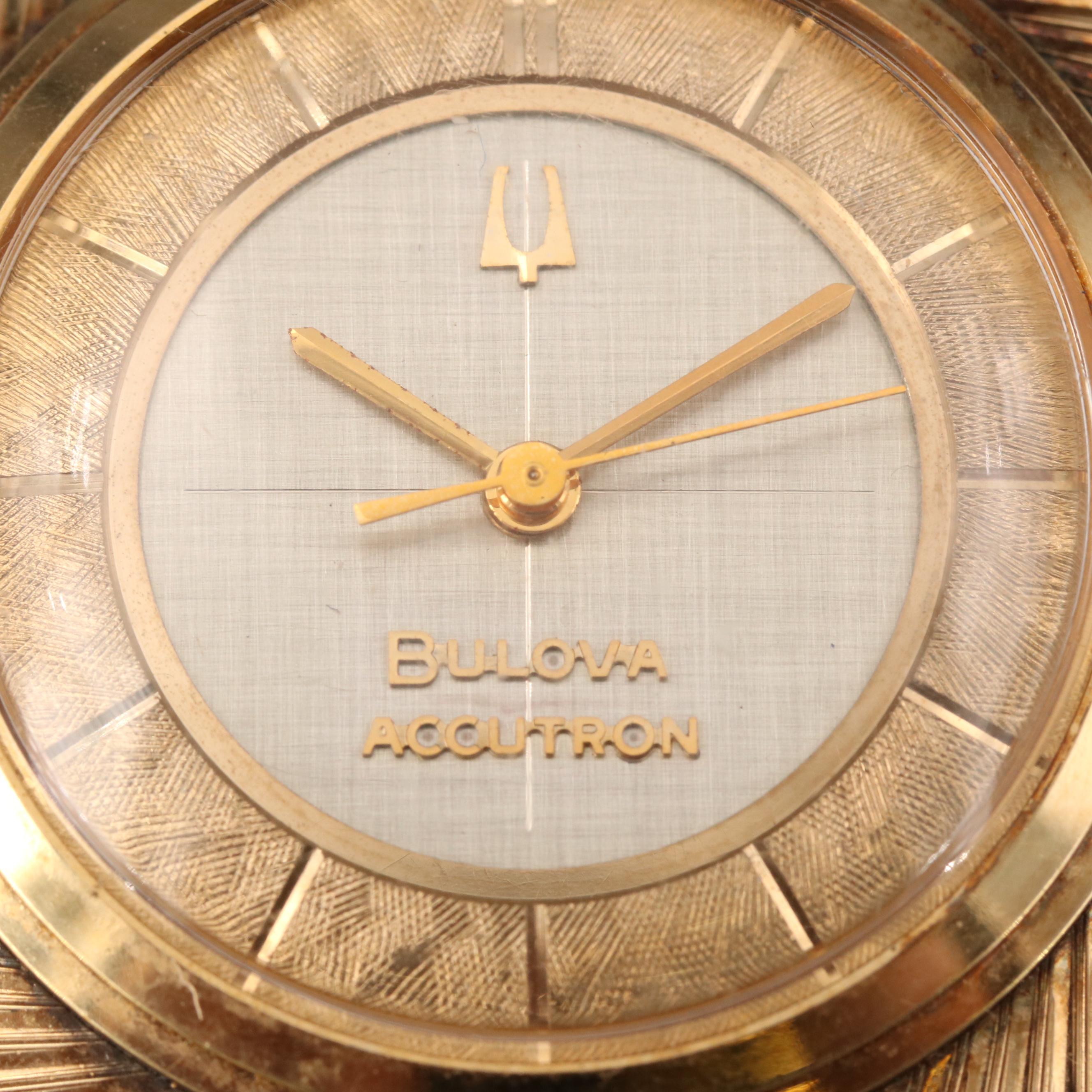 Bulova Accutron Gold Filled Pendant Watch