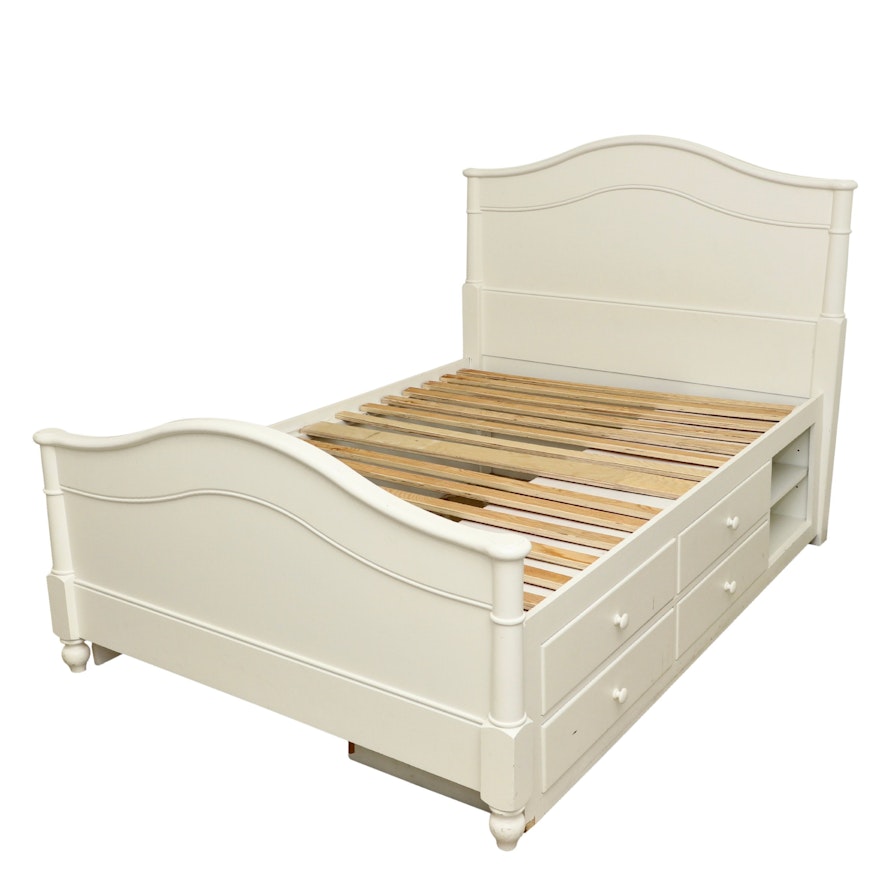 Stanley Furniture "Young America" Queen Size Bed with Storage