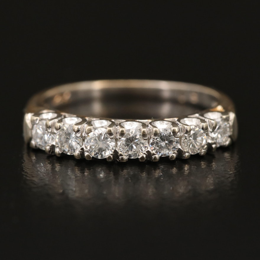 14K 0.52 CTW Diamond Band