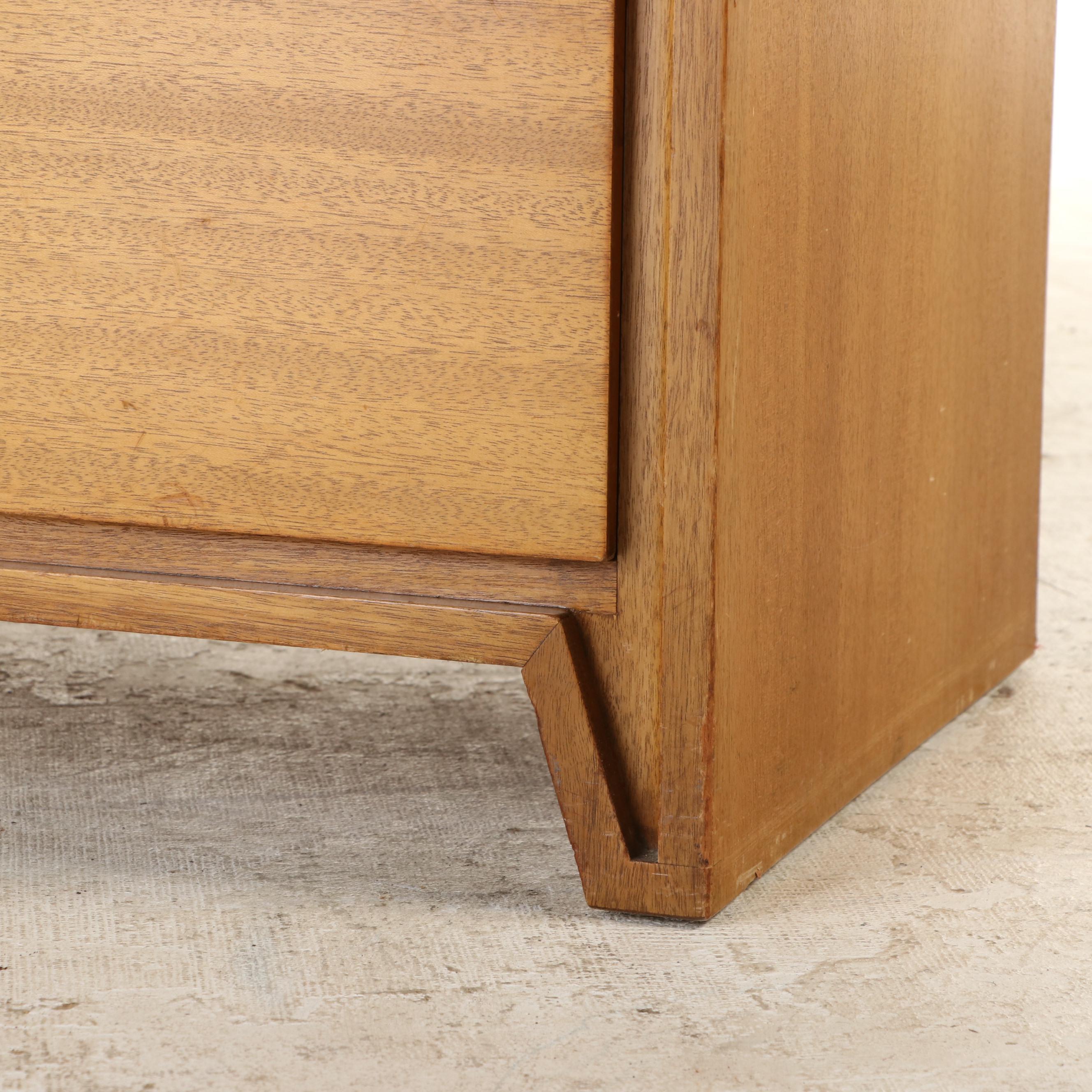 Landstrom Furniture Mid Century Modern Mahogany Five-Drawer Chest