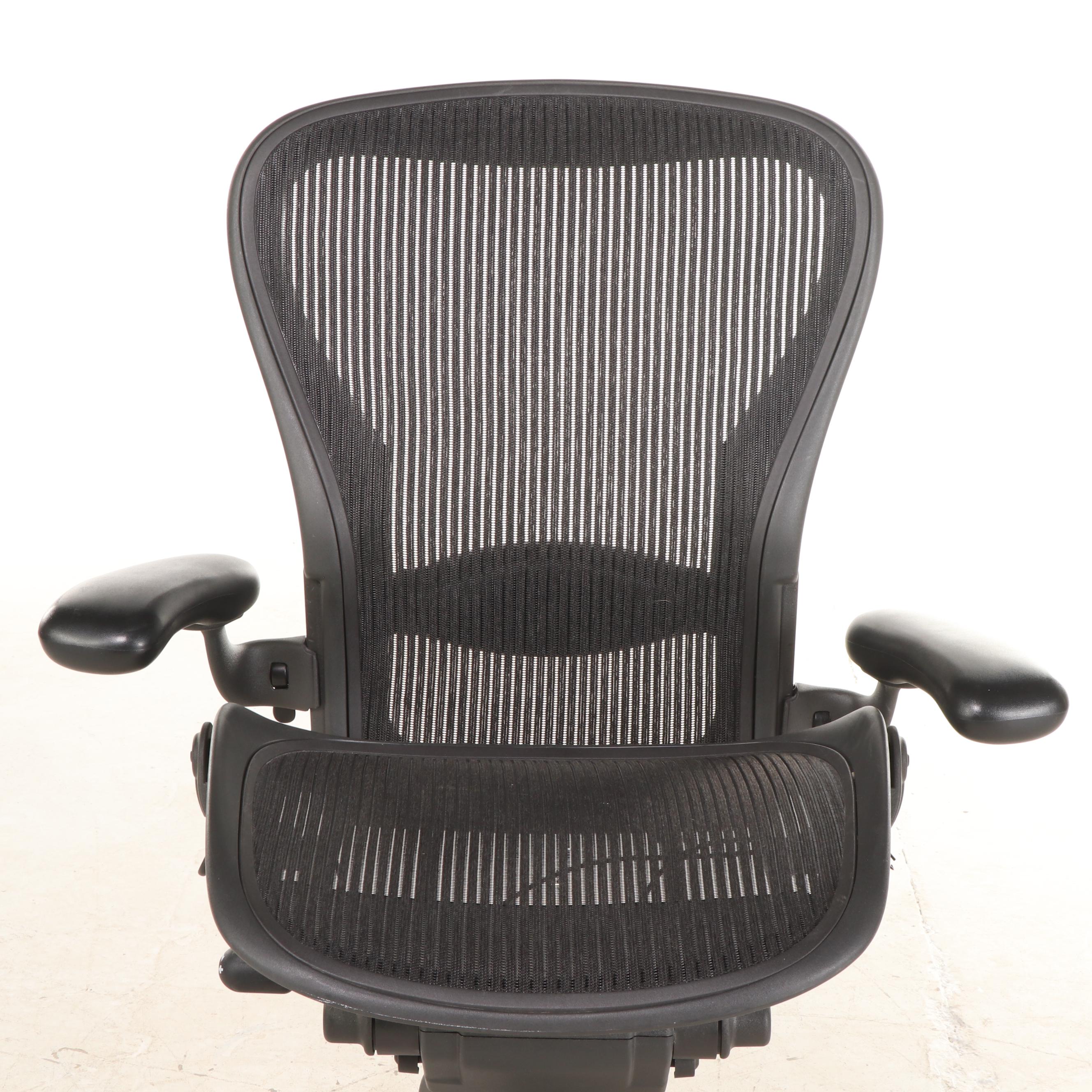 Herman Miller "Aeron" Adjustable Executive Desk Armchair