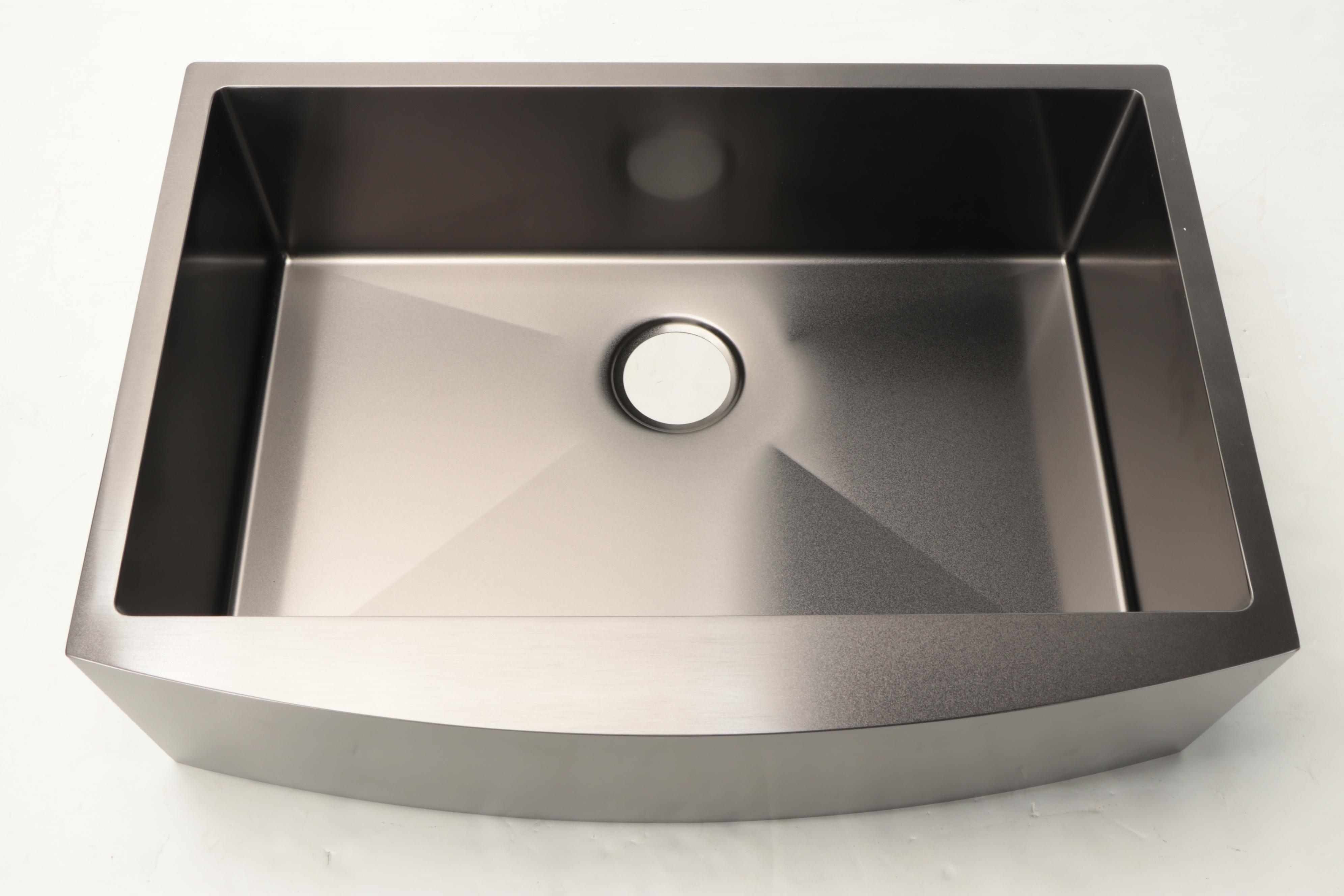 Farmhouse Sink, Kitchen Faucet, 2" Wall-Mount Coupler, Garbage Disposal Flange