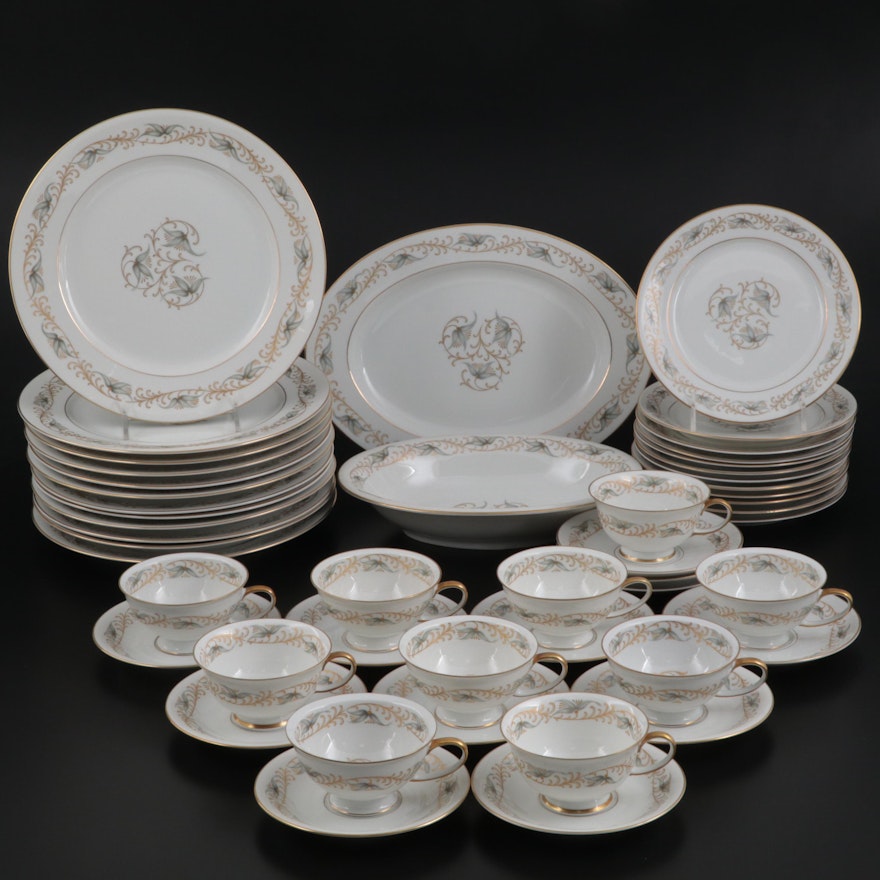 Rosenthal "Nocturne" Porcelain Dinnerware, Mid-20th Century