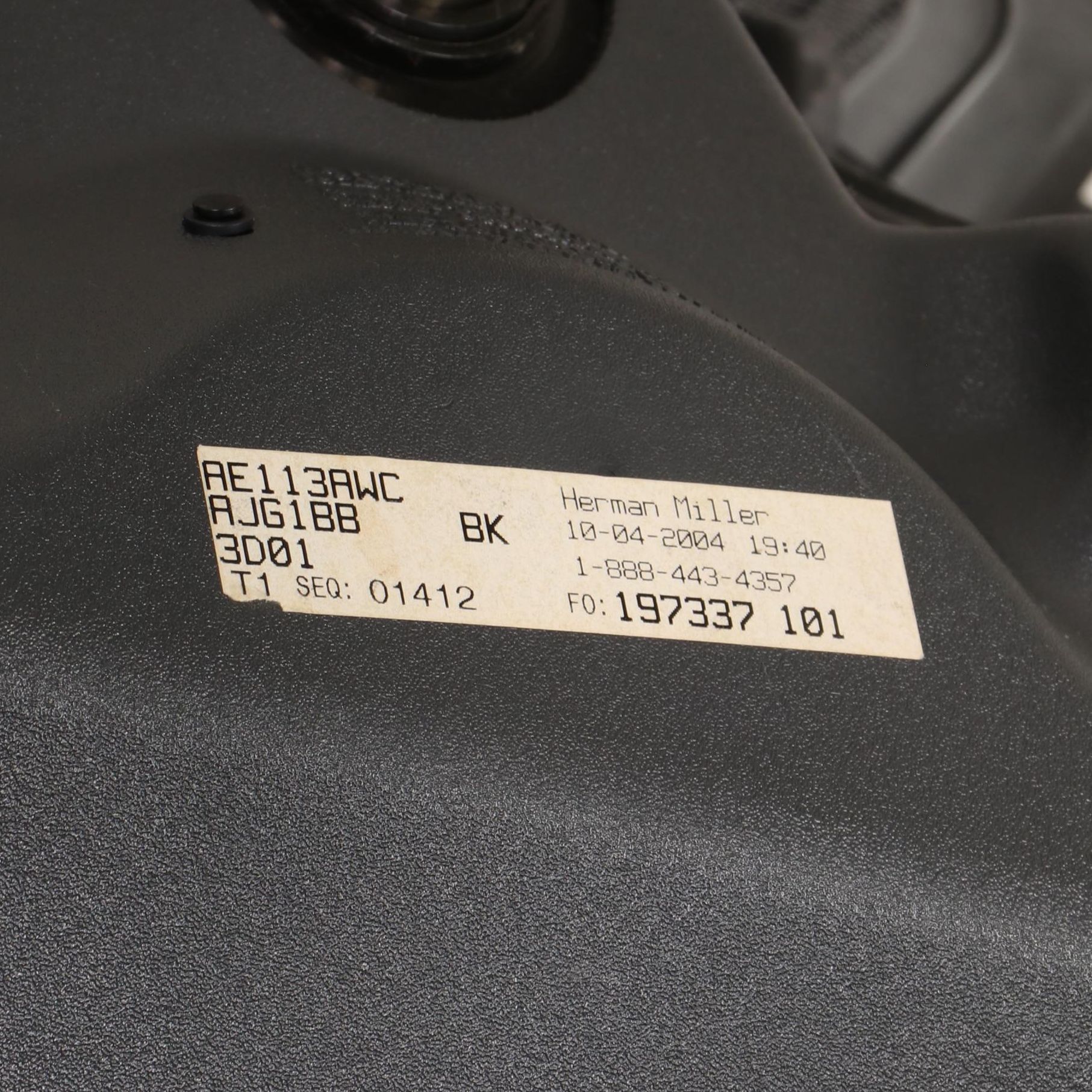 Herman Miller "Aeron" Adjustable Executive Desk Armchair