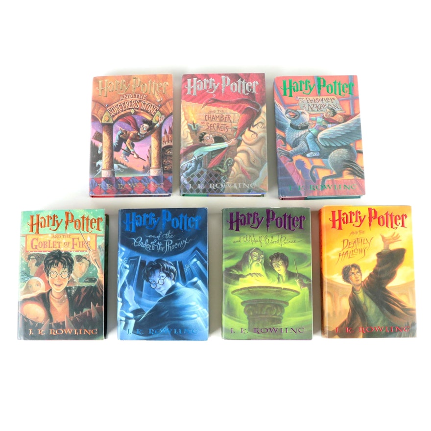 First American Edition "Harry Potter" Complete Series by J. K. Rowling