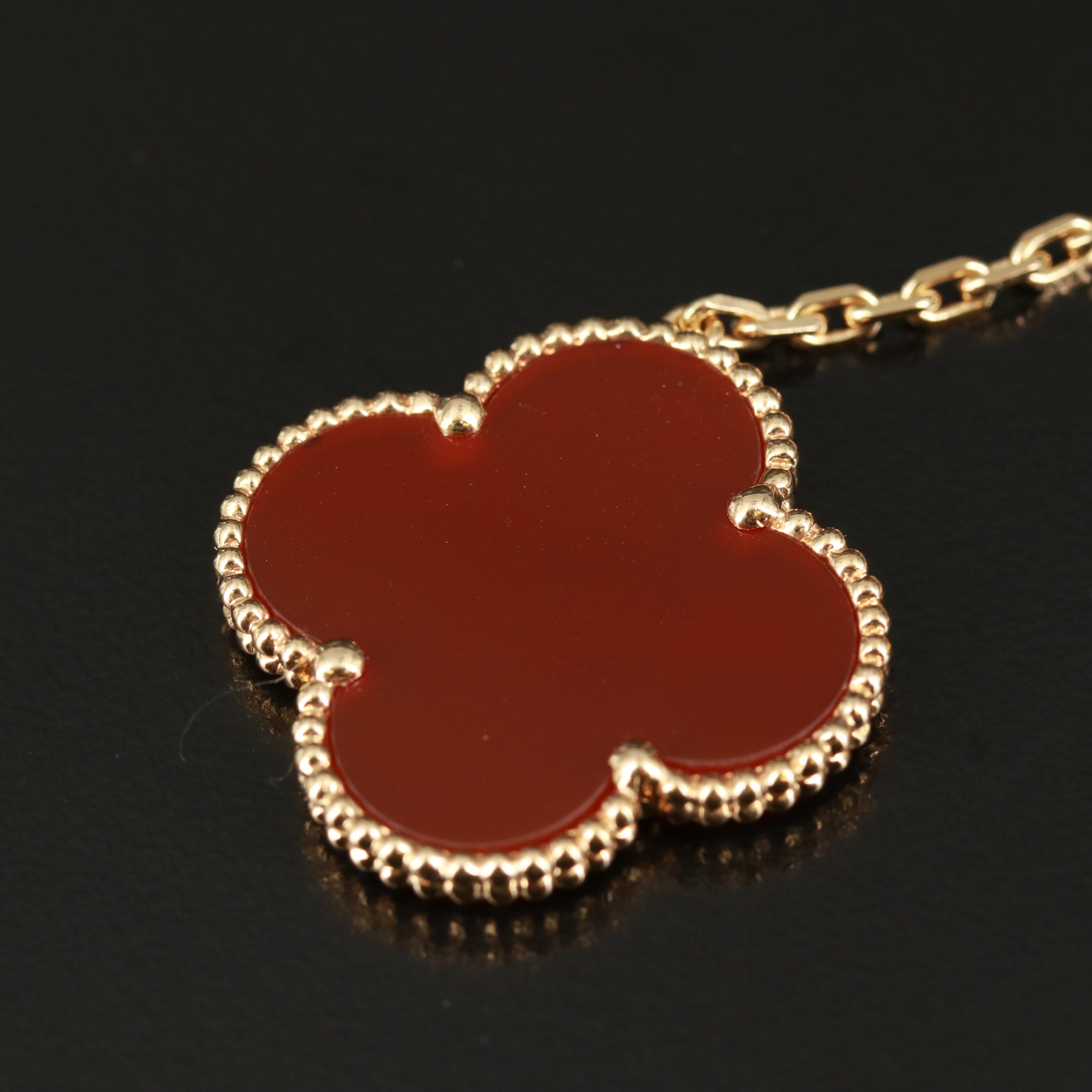 Van Cleef & Arpels "Magic Alhambra" 6 Motif Necklace