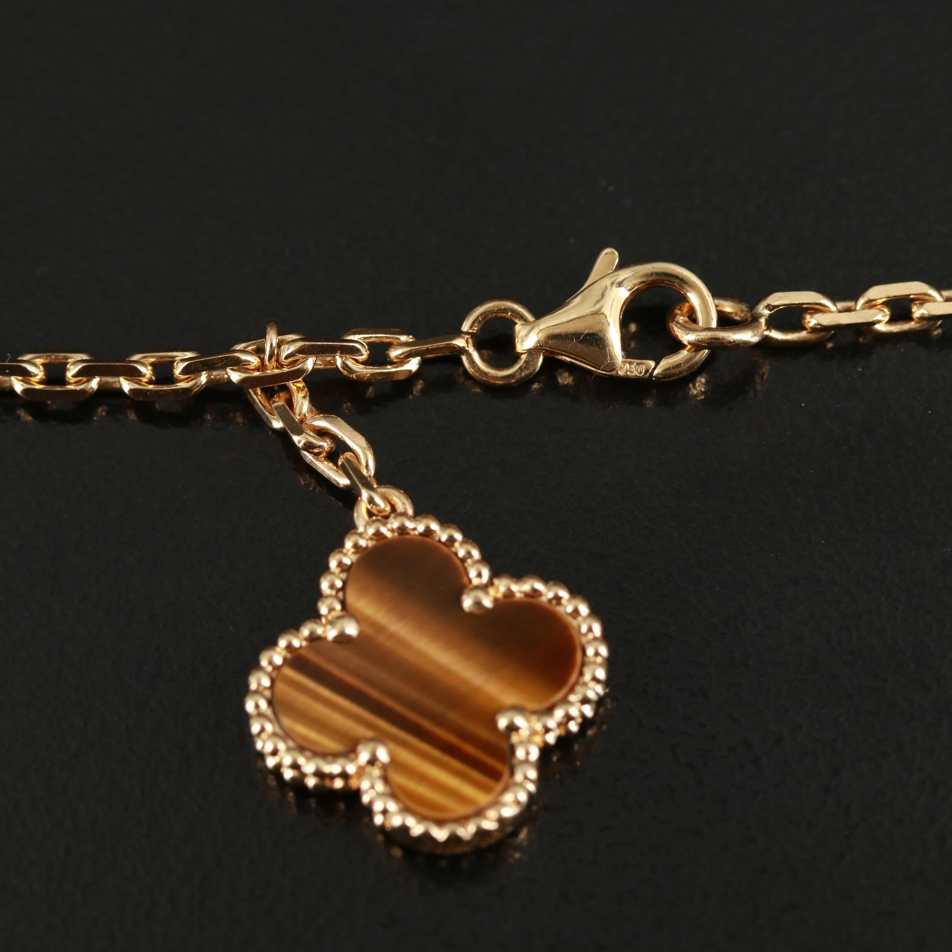 Van Cleef & Arpels "Magic Alhambra" 6 Motif Necklace