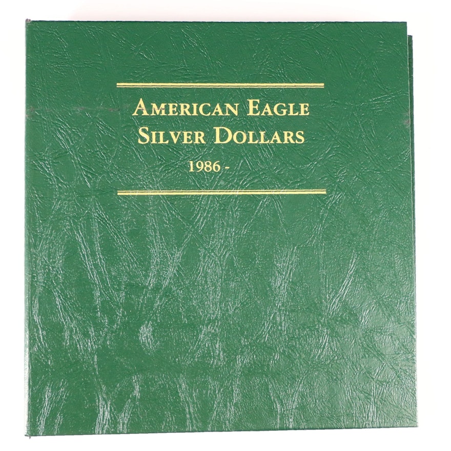 Complete American Silver Eagle Album, Including Key Dates, 1986–2012