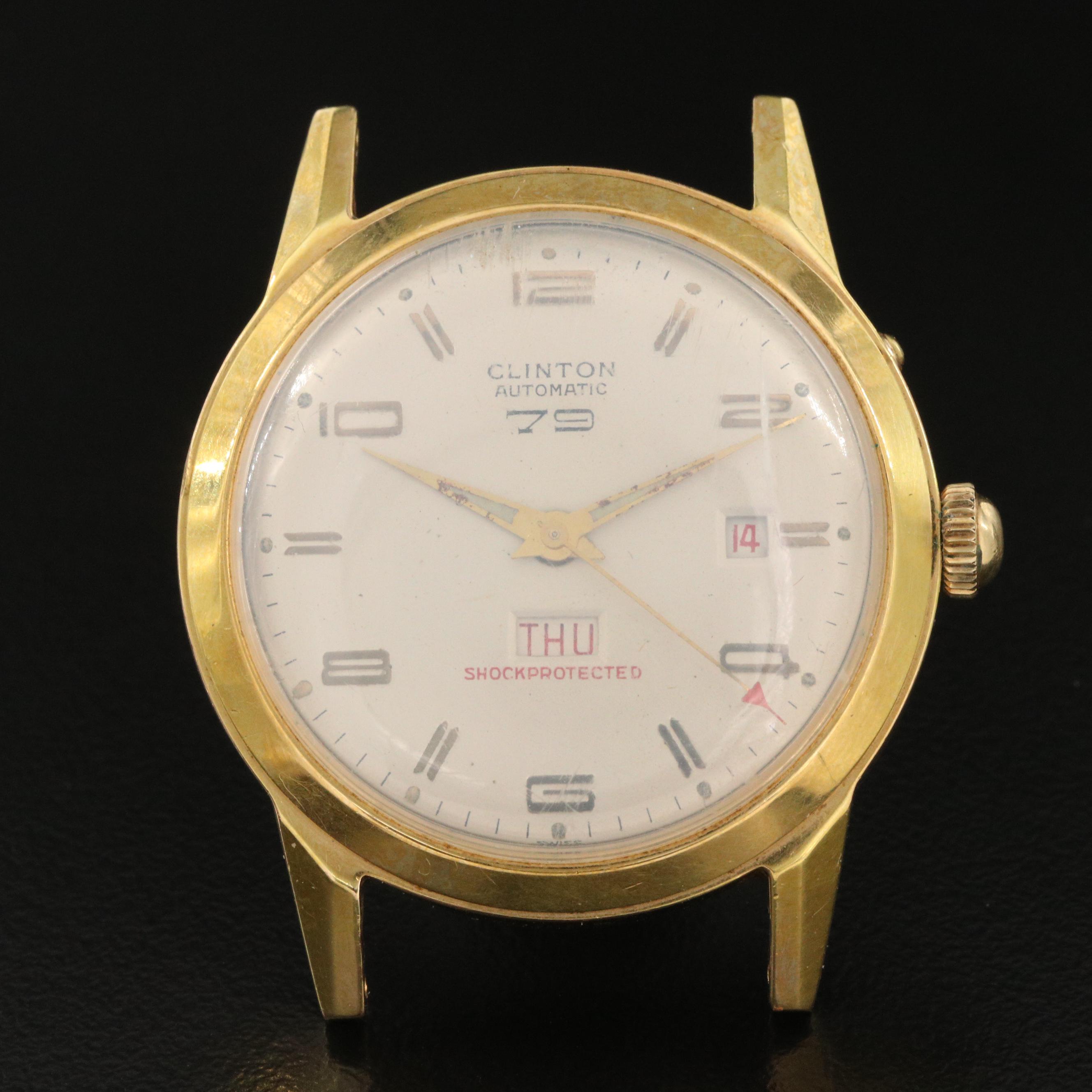 Swiss Clinton 79 Jewels, Calendar Watch