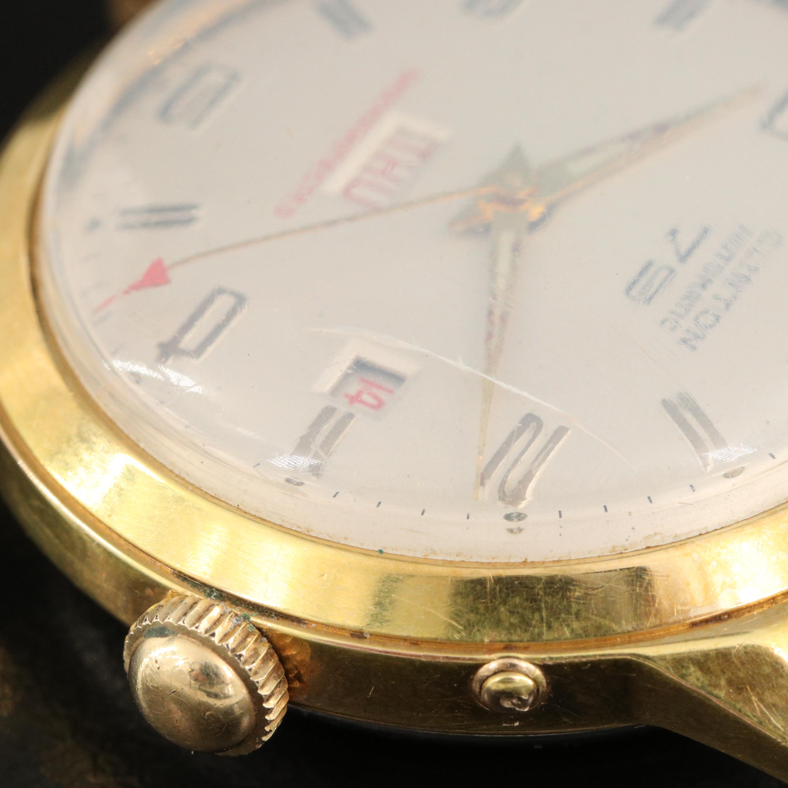 Swiss Clinton 79 Jewels, Calendar Watch