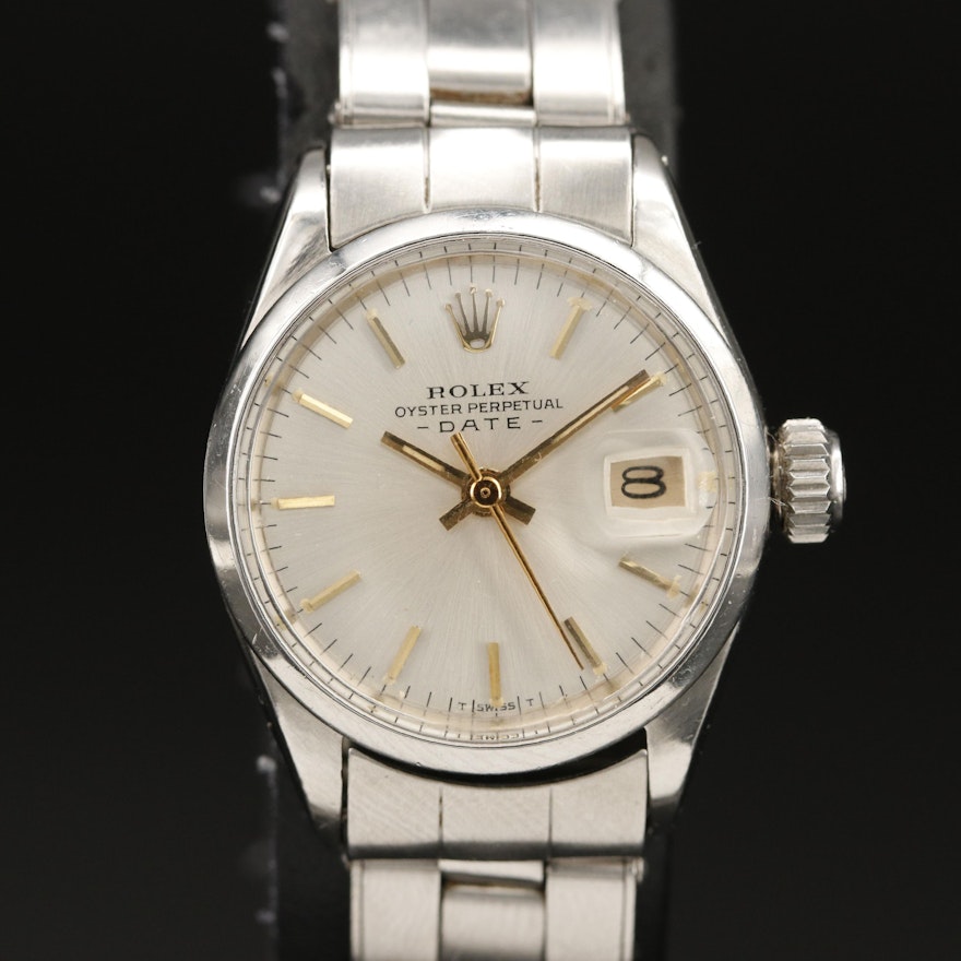 1969 Rolex Oyster Perpetual Date Wristwatch