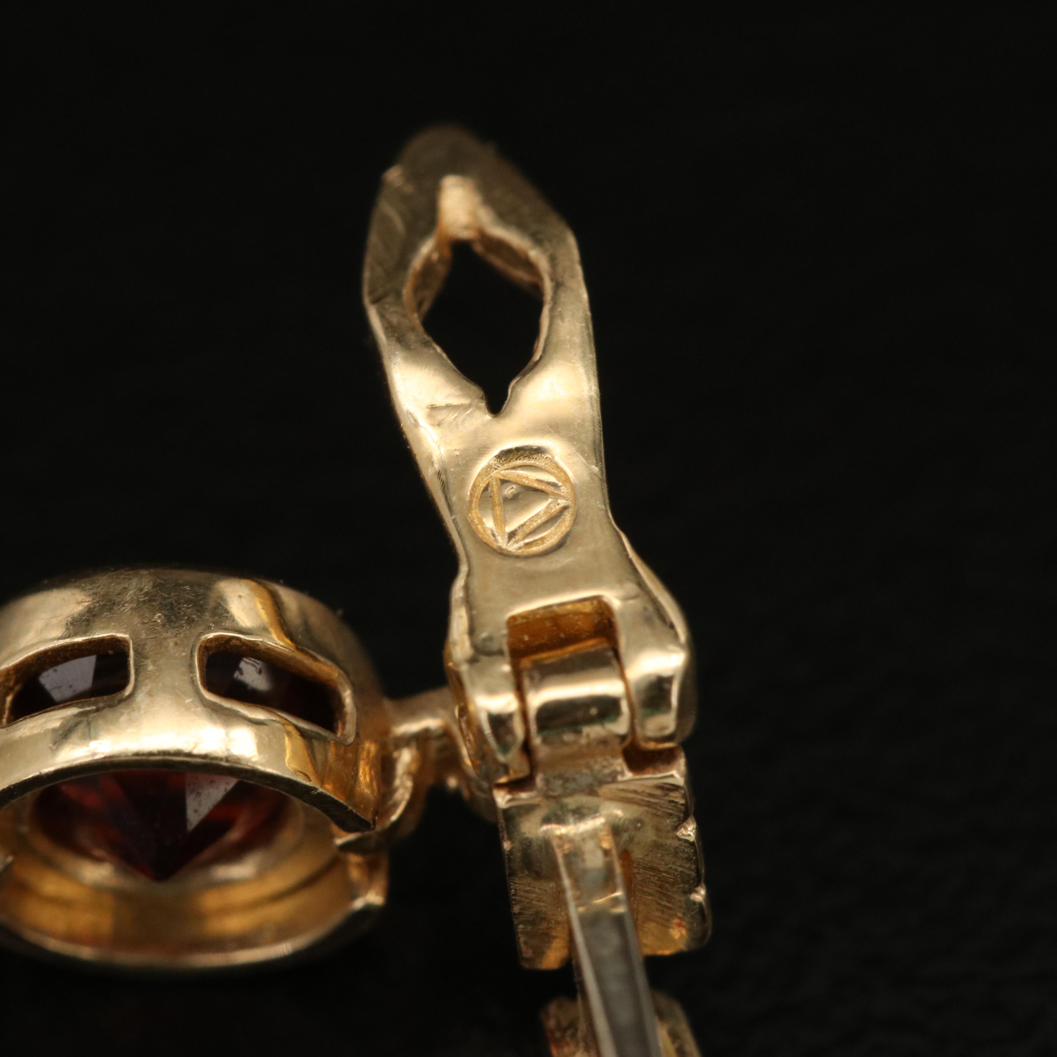 14K Multi Gemstone Link Bracelet