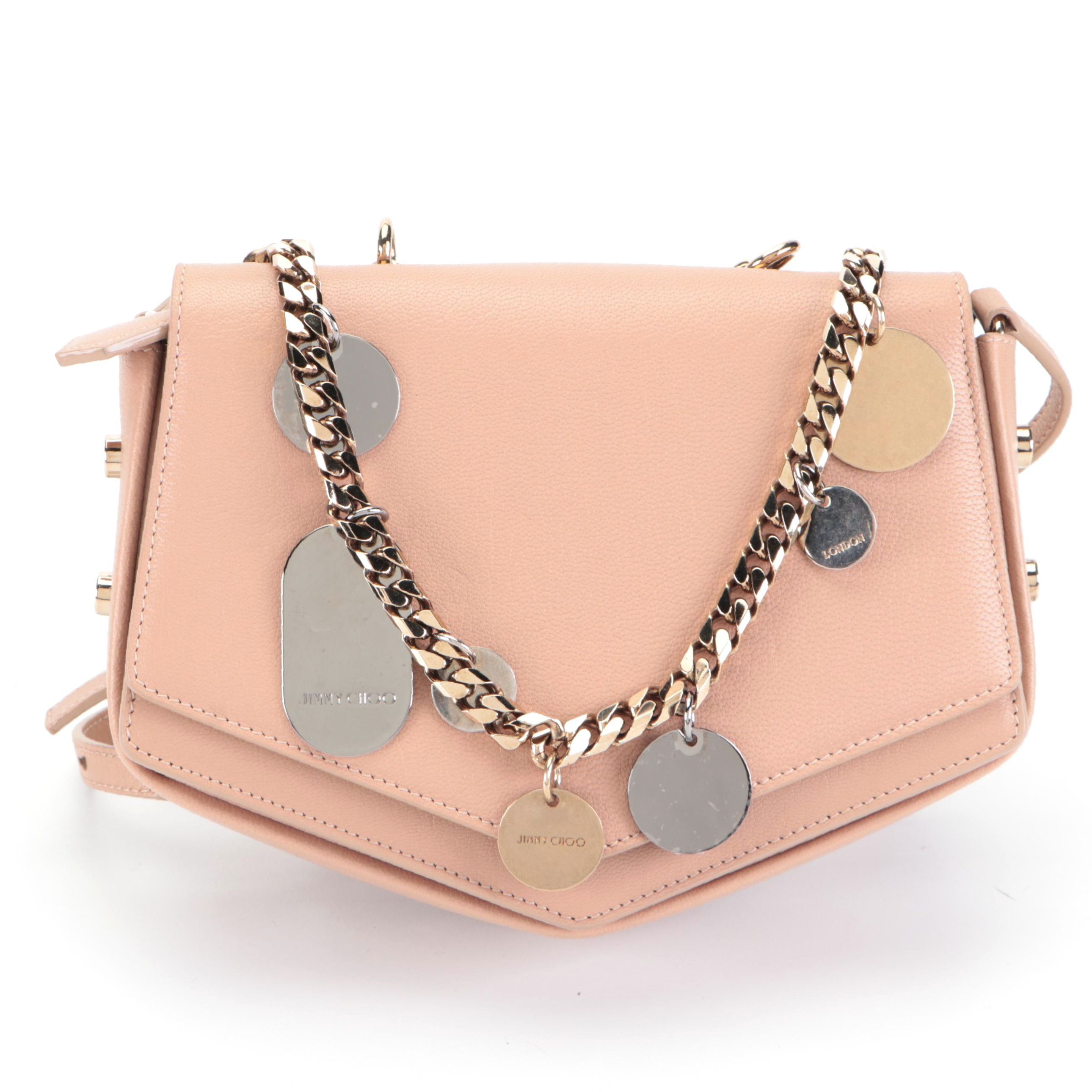 Jimmy Choo Arrow Charms Small Crossbody Bag in Goatskin Leather | EBTH