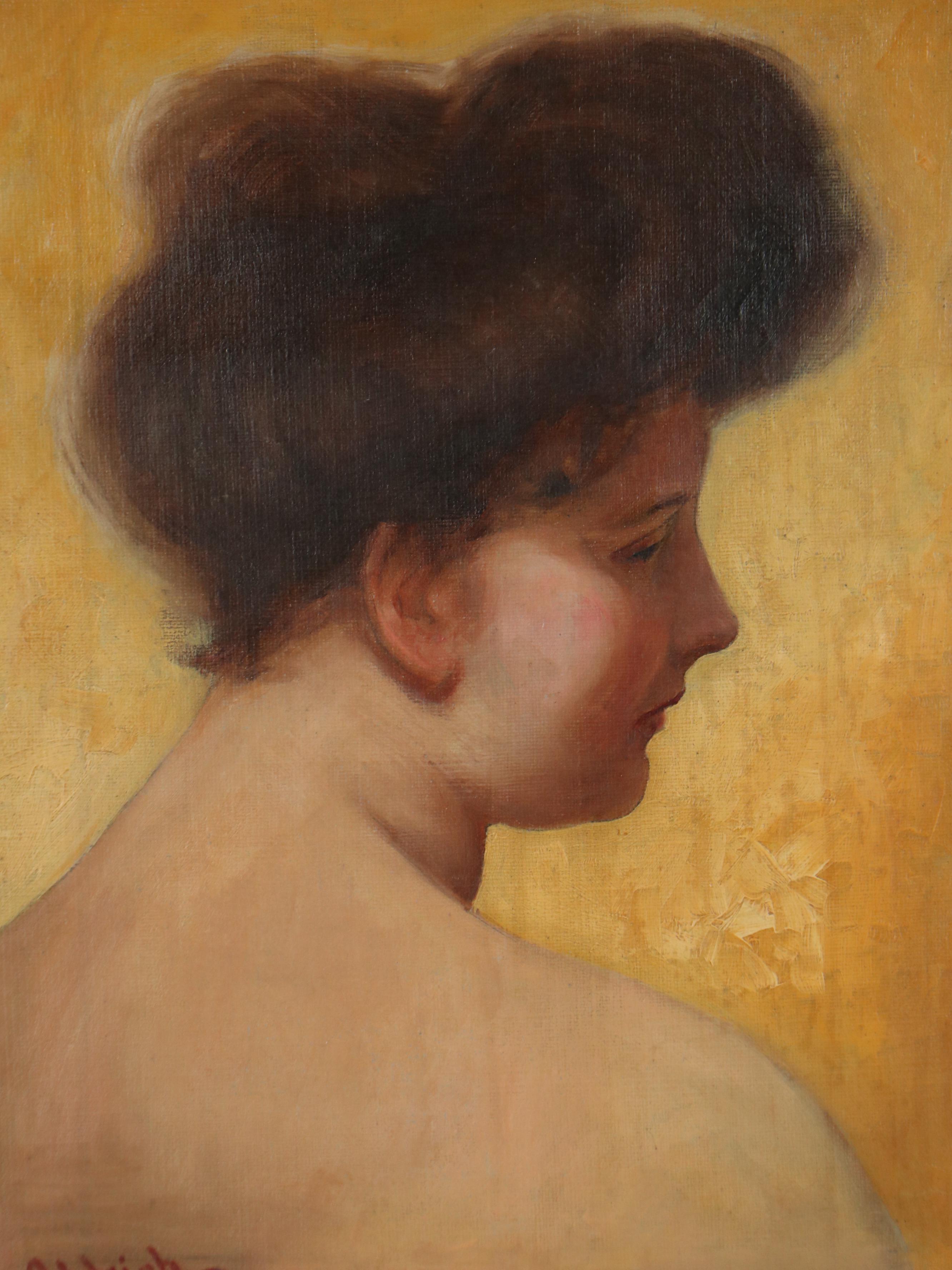 Aldrich Portrait Oil Painting