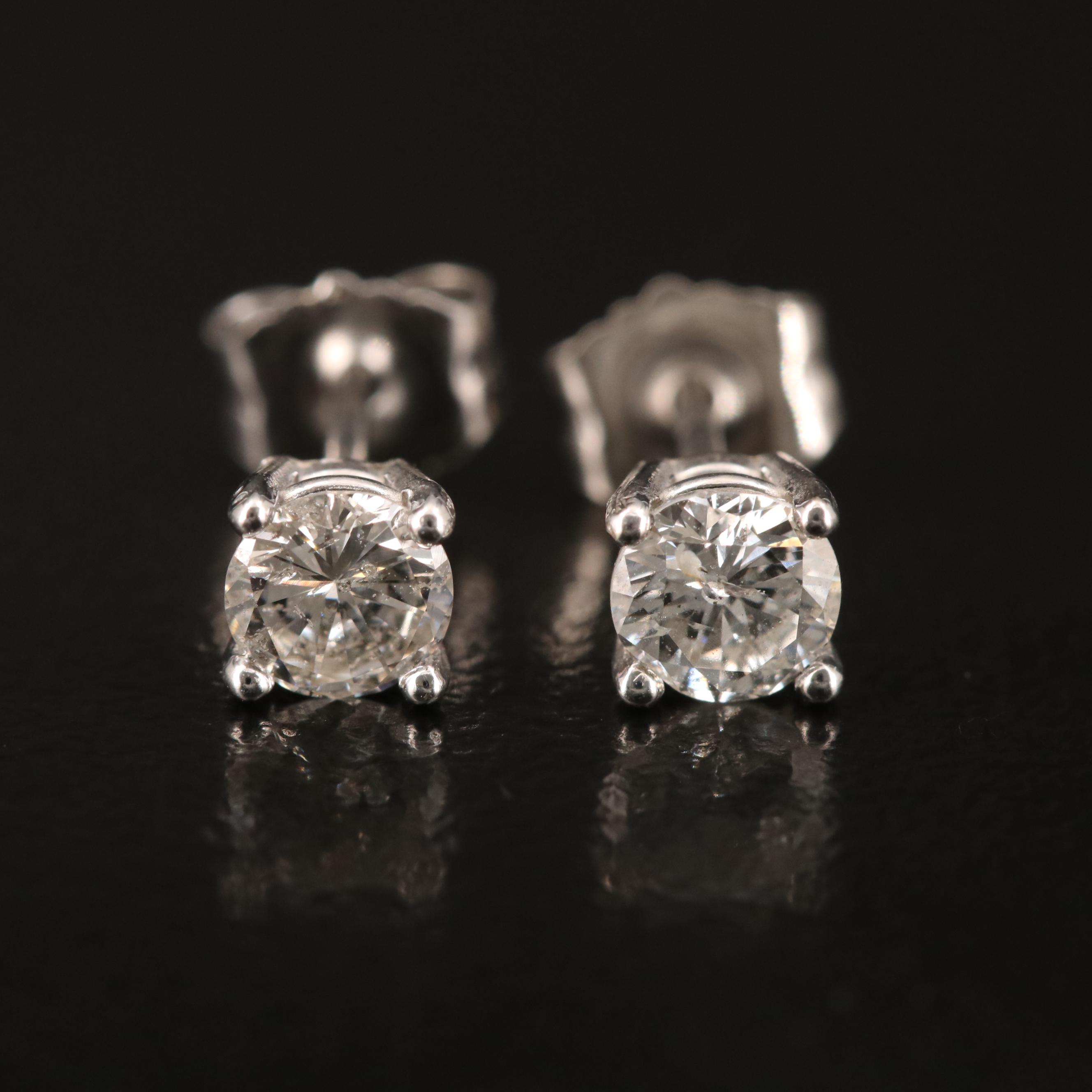14K 0.48 CTW Diamond Stud Earrings