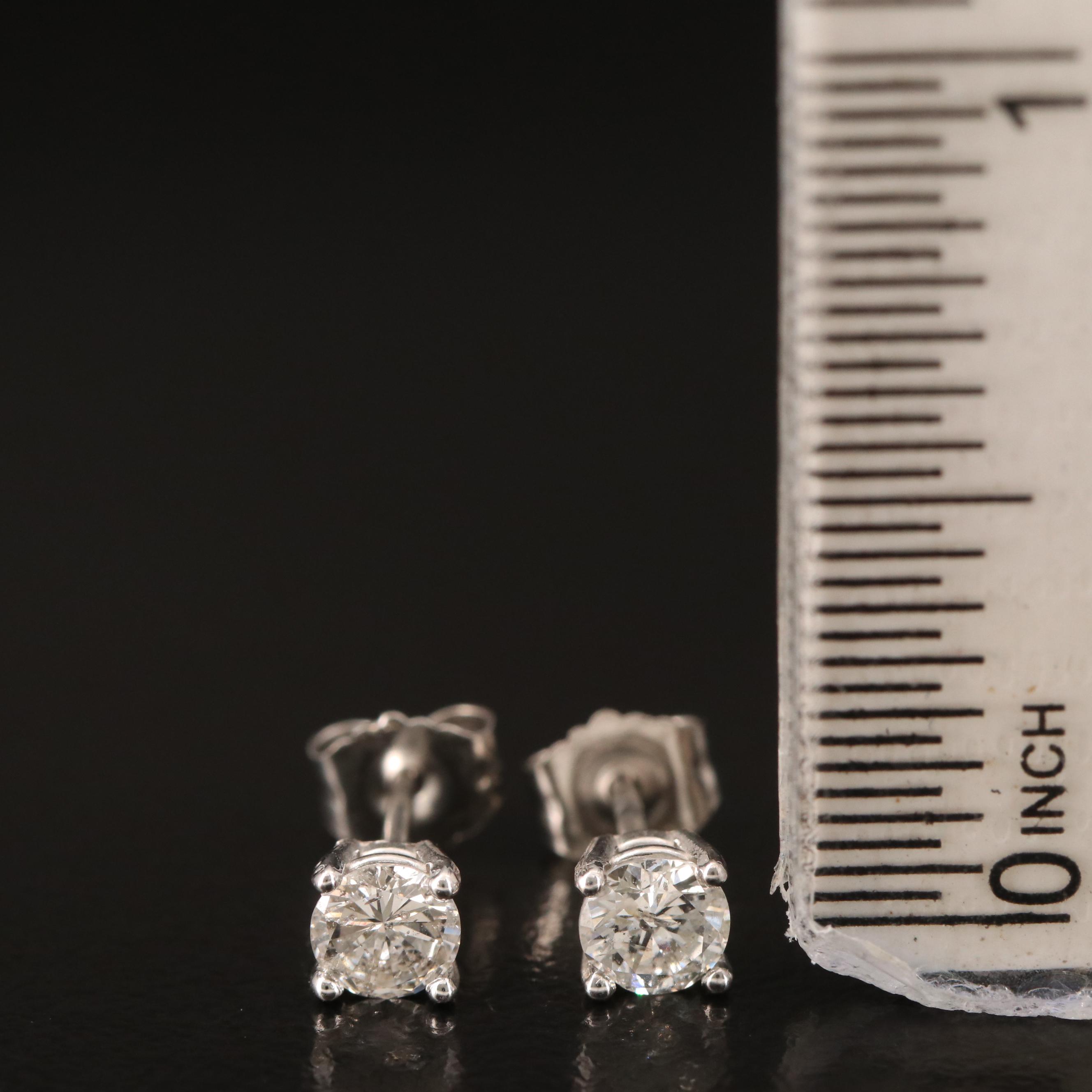 14K 0.48 CTW Diamond Stud Earrings