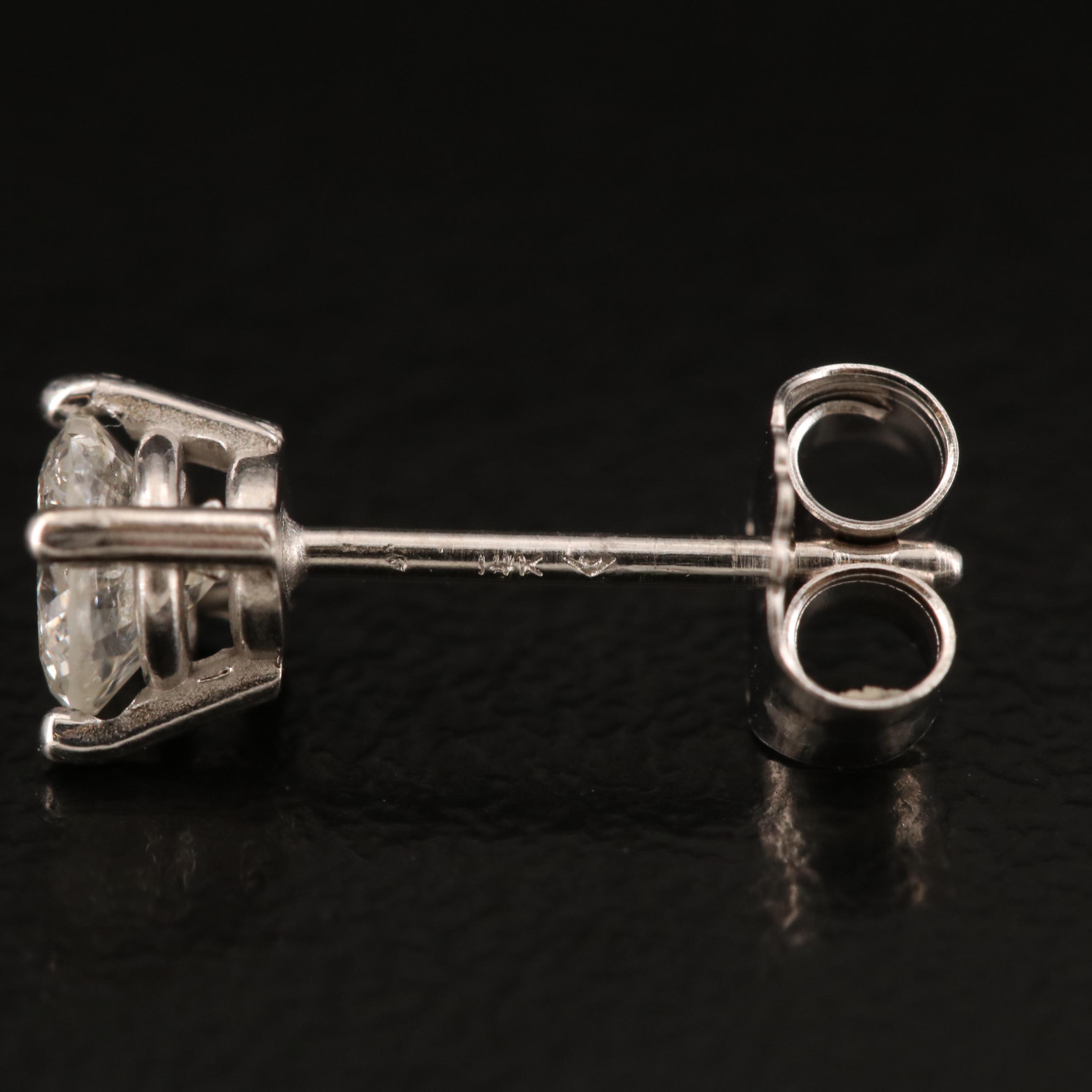 14K 0.48 CTW Diamond Stud Earrings