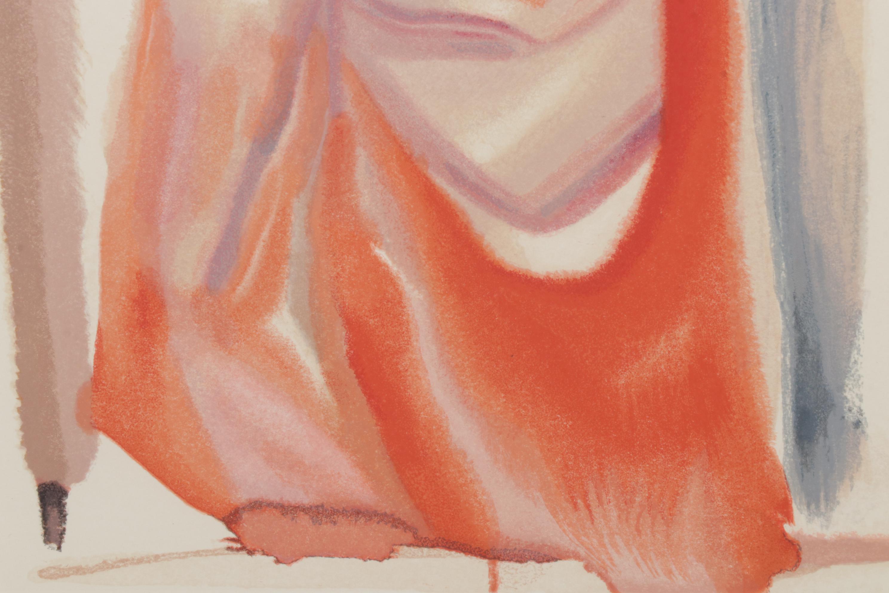 Salvador Dalí Wood Engraving "Le ciel de Mercure"