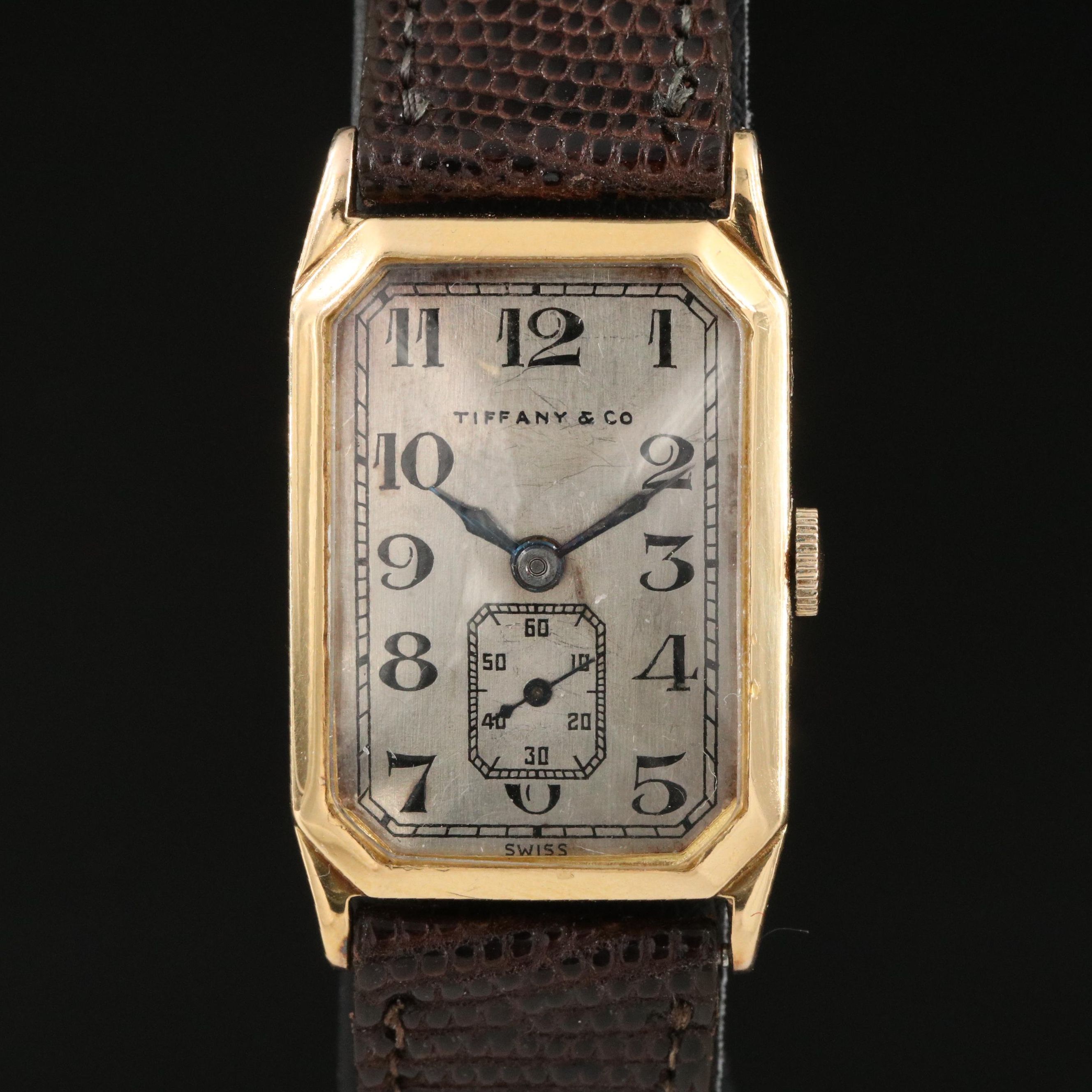 Swiss Wittnauer for Tiffany & Co. 18K Watch