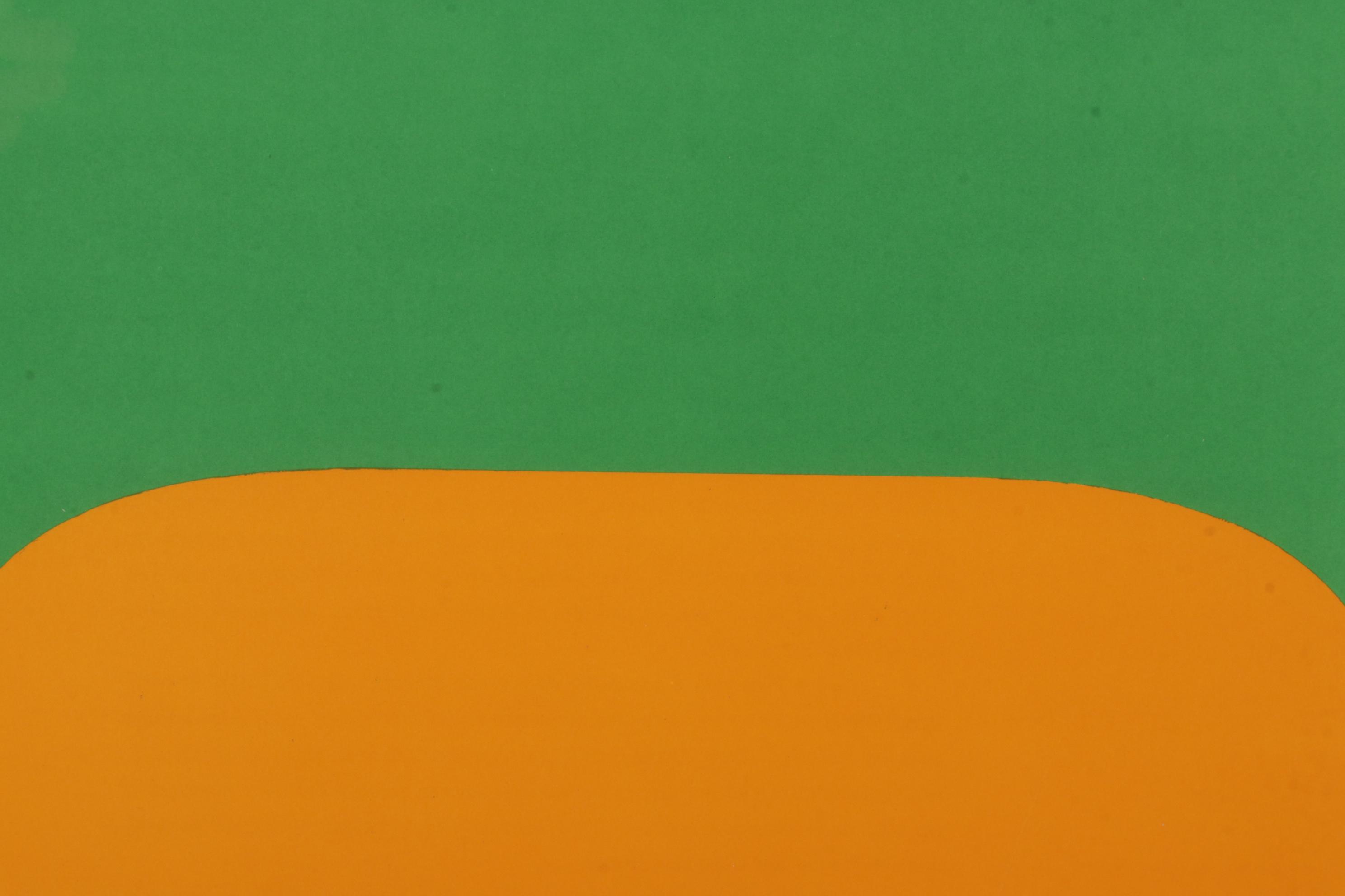 Ellsworth Kelly Color Lithograph for "Derrière le Miroir," 1964