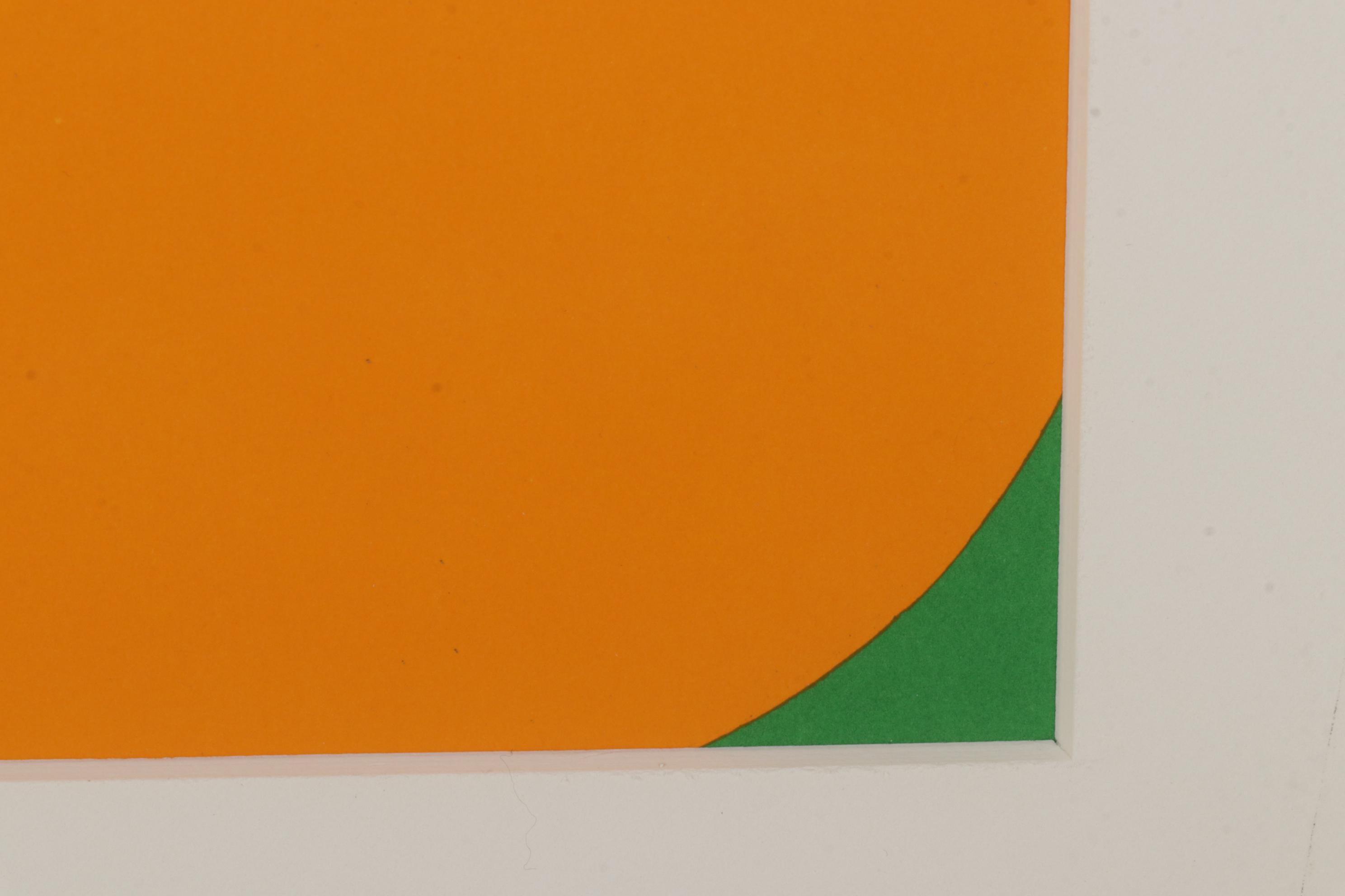 Ellsworth Kelly Color Lithograph for "Derrière le Miroir," 1964