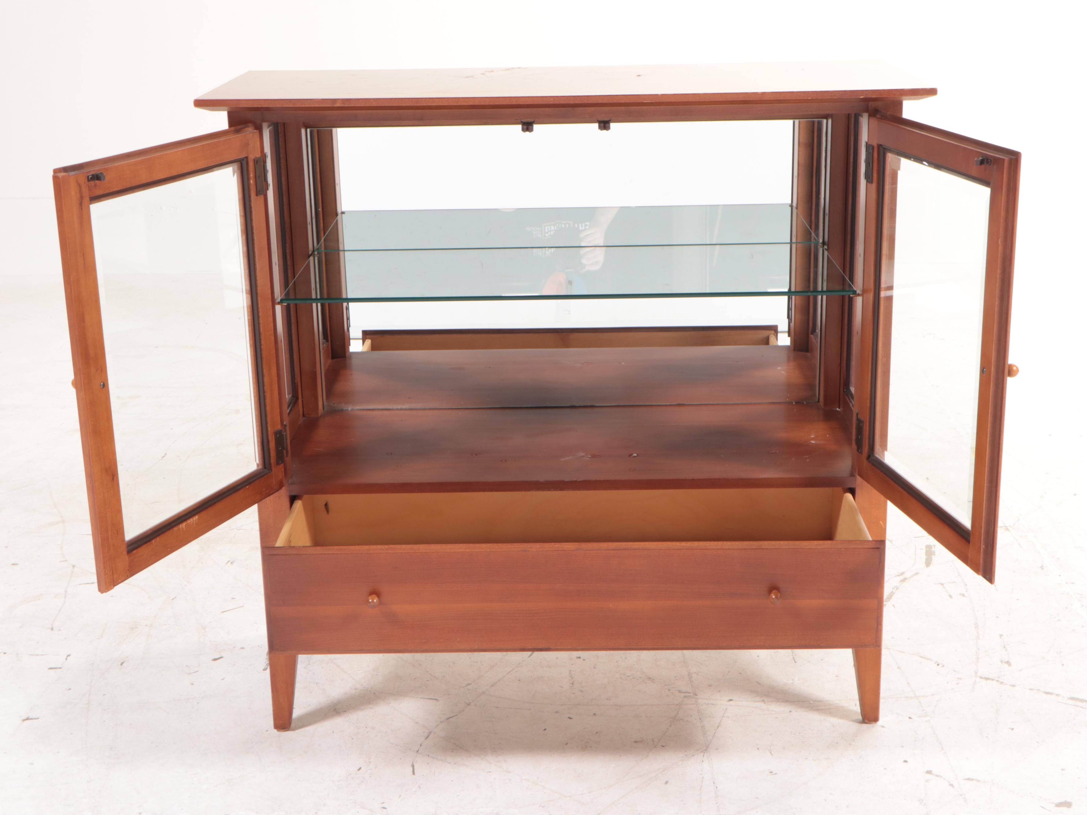 Thomasville "Impressions" Birch Display Cabinet