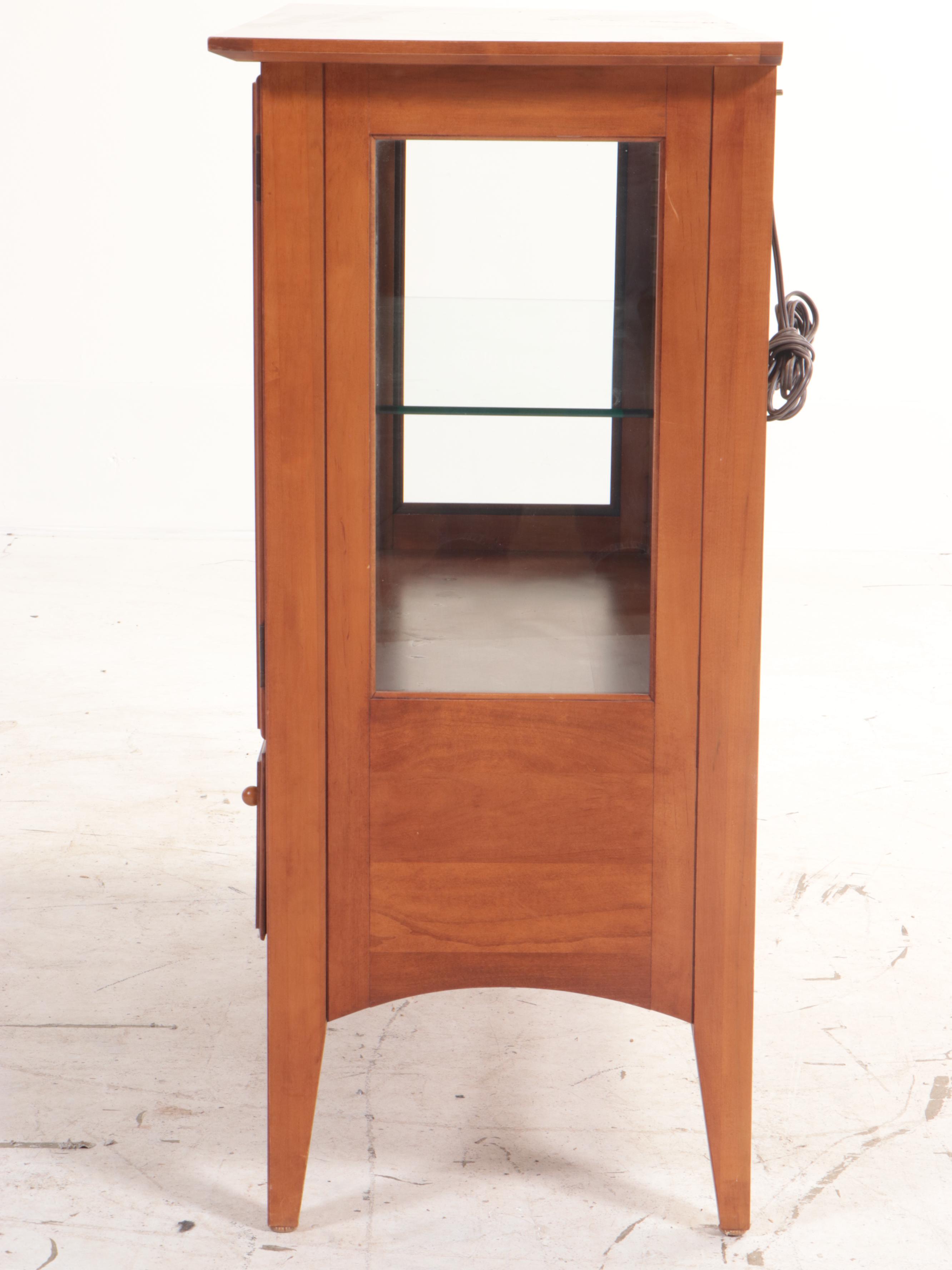Thomasville "Impressions" Birch Display Cabinet
