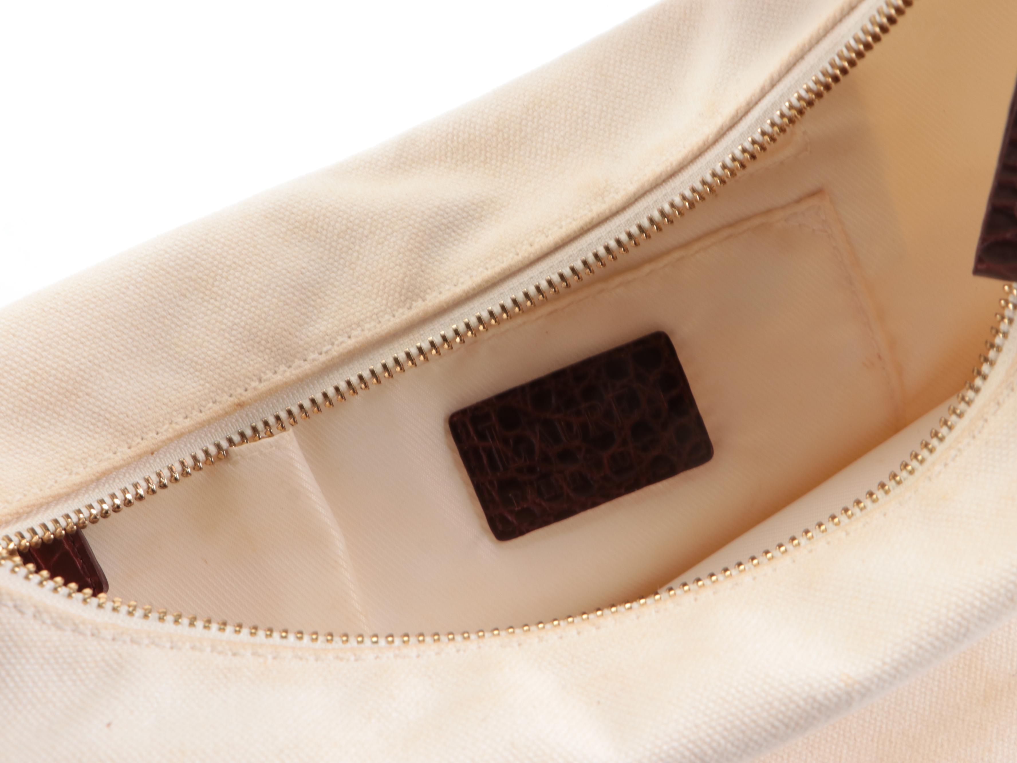 Maurizio Taiuti Croc-Embossed Tote, Ralph Lauren Shoulder Bag, Snakeskin Clutch