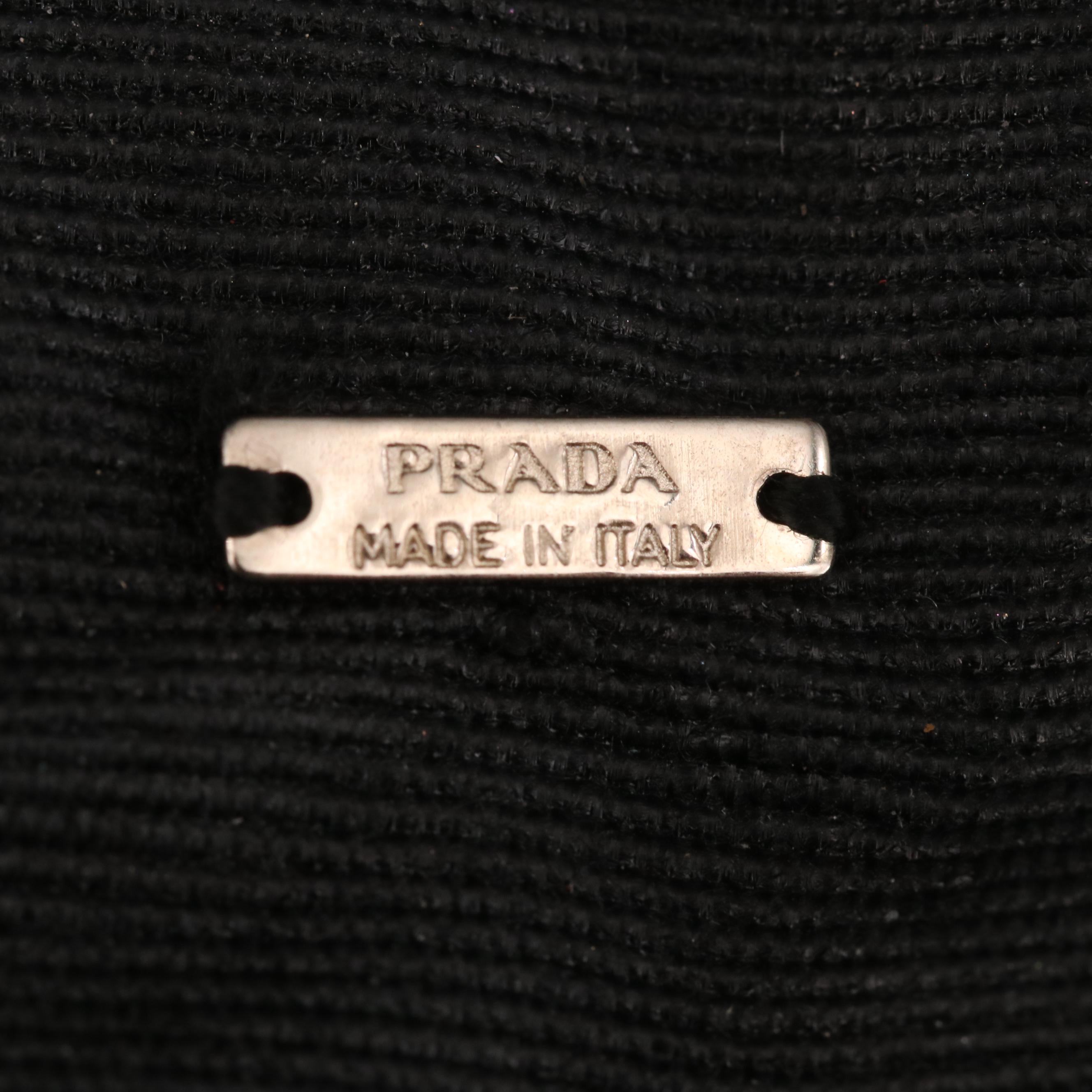 PRADA "Bijoux" Rhinestone Earrings