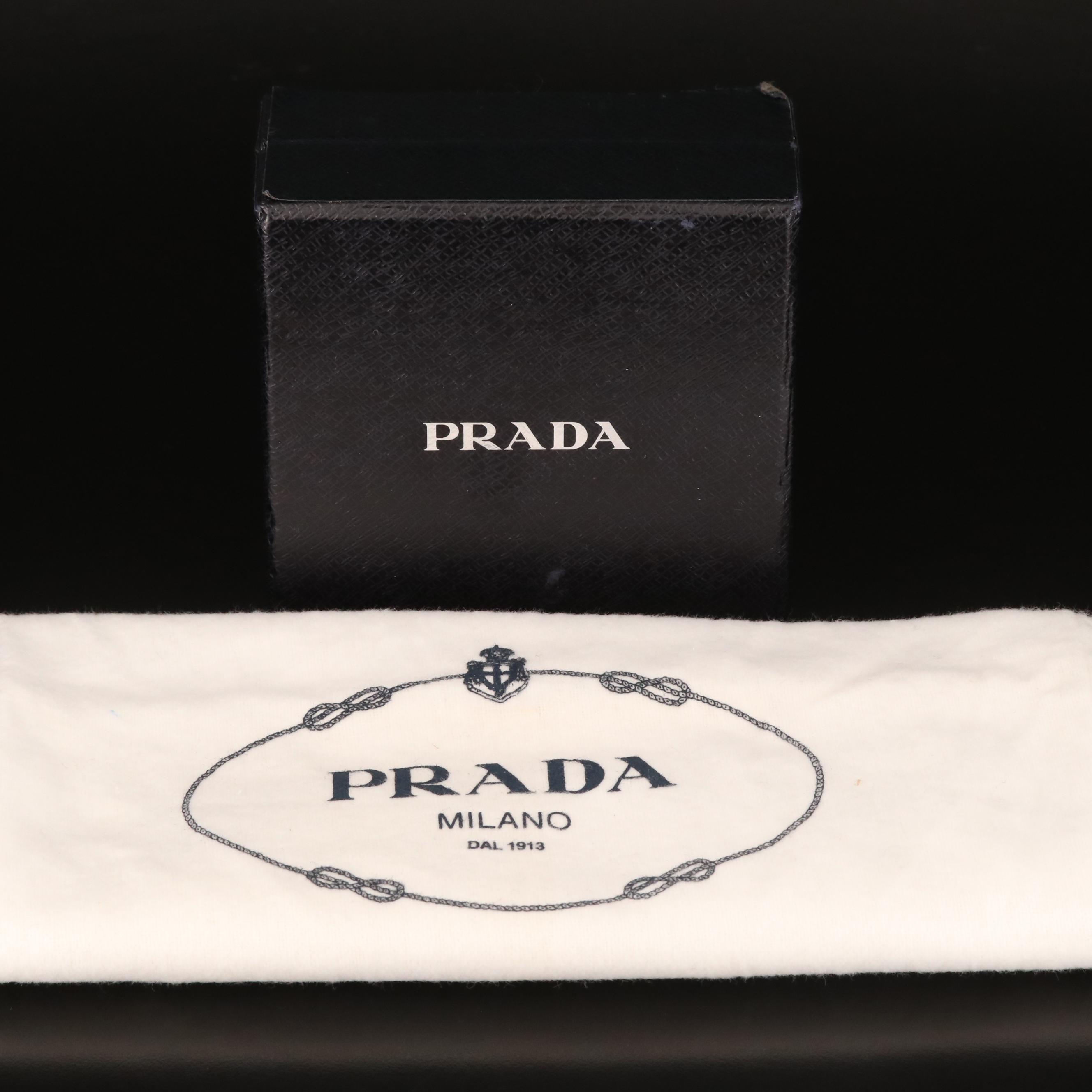 PRADA "Bijoux" Rhinestone Earrings