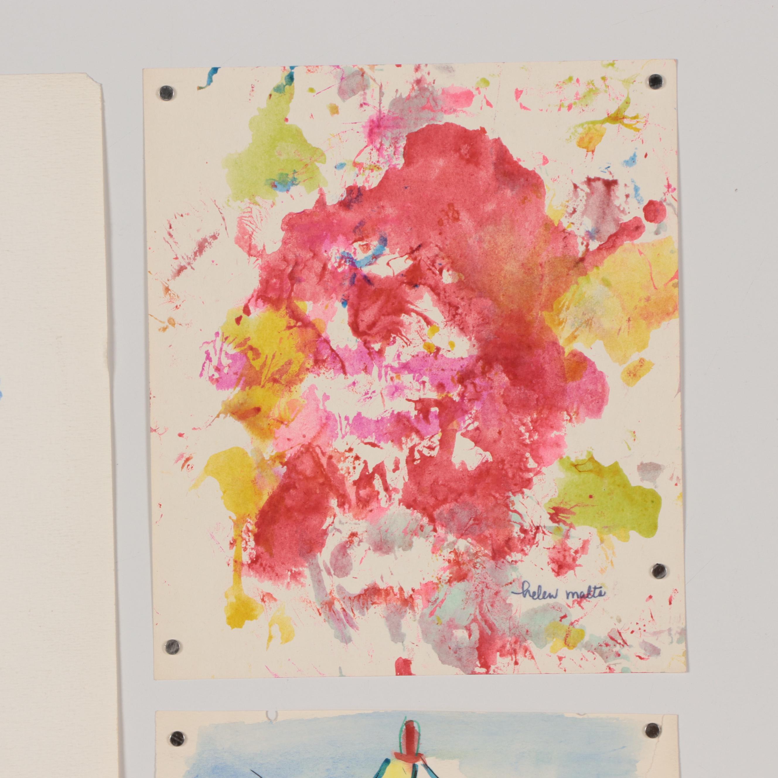 Helen Malta Watercolor Paintings