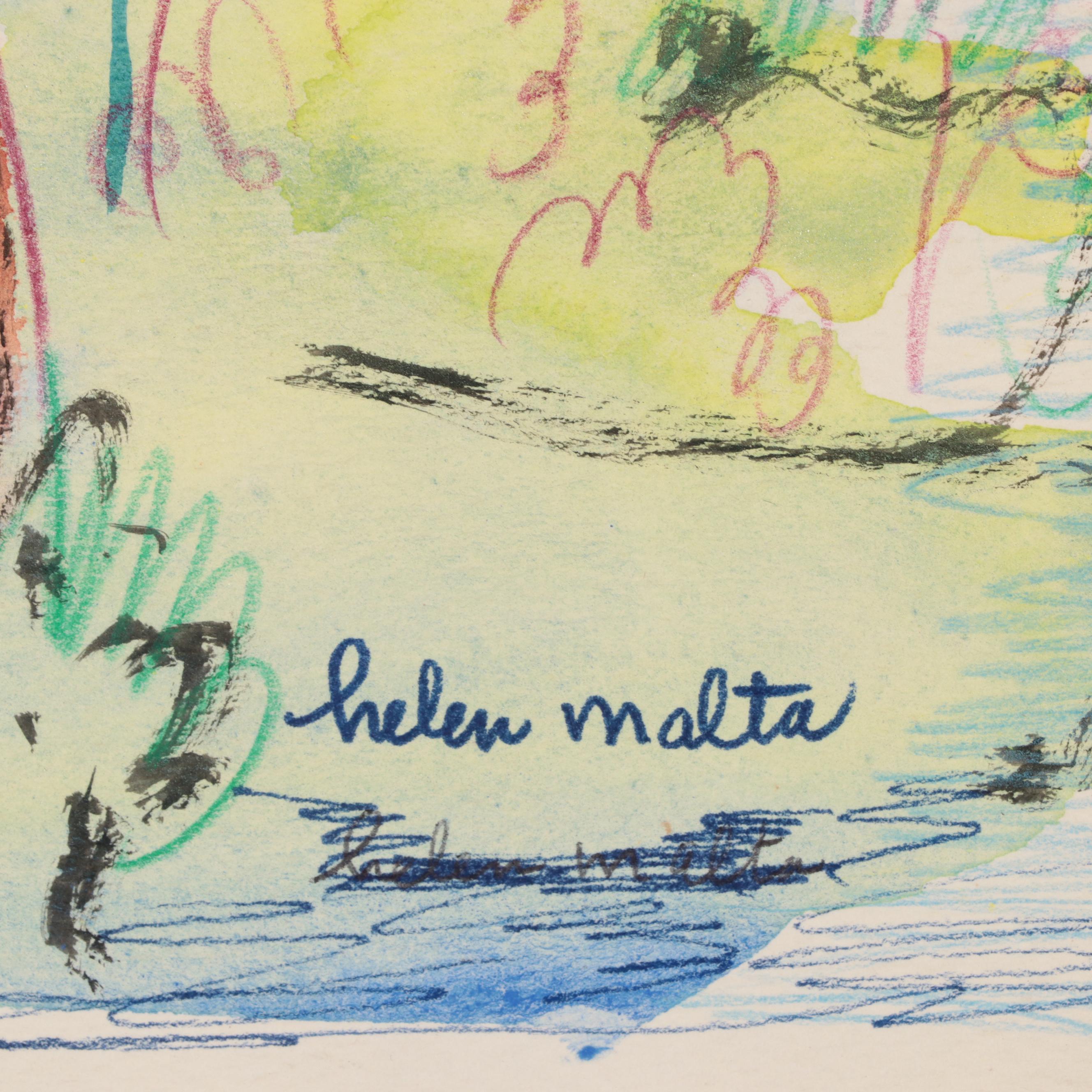 Helen Malta Watercolor Paintings