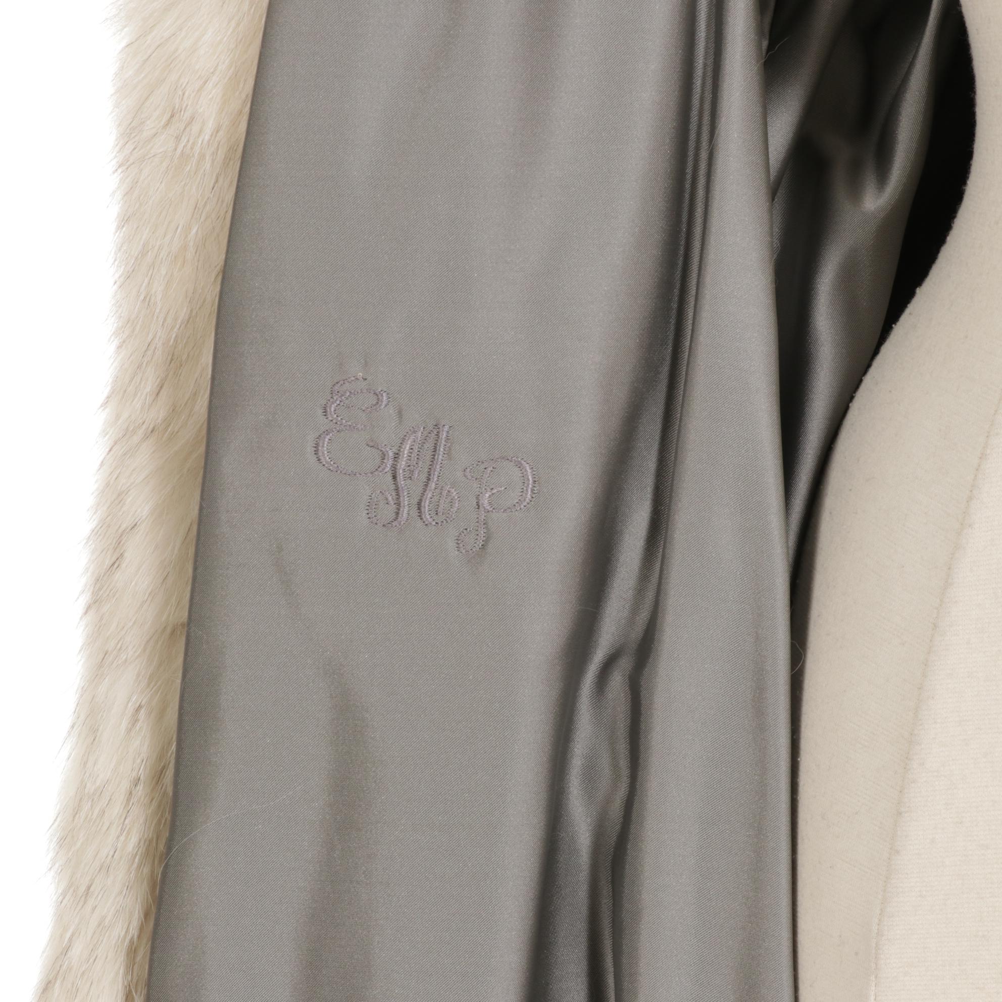 Blue Fox Fur Full-Length Coat from Furs By Yianni