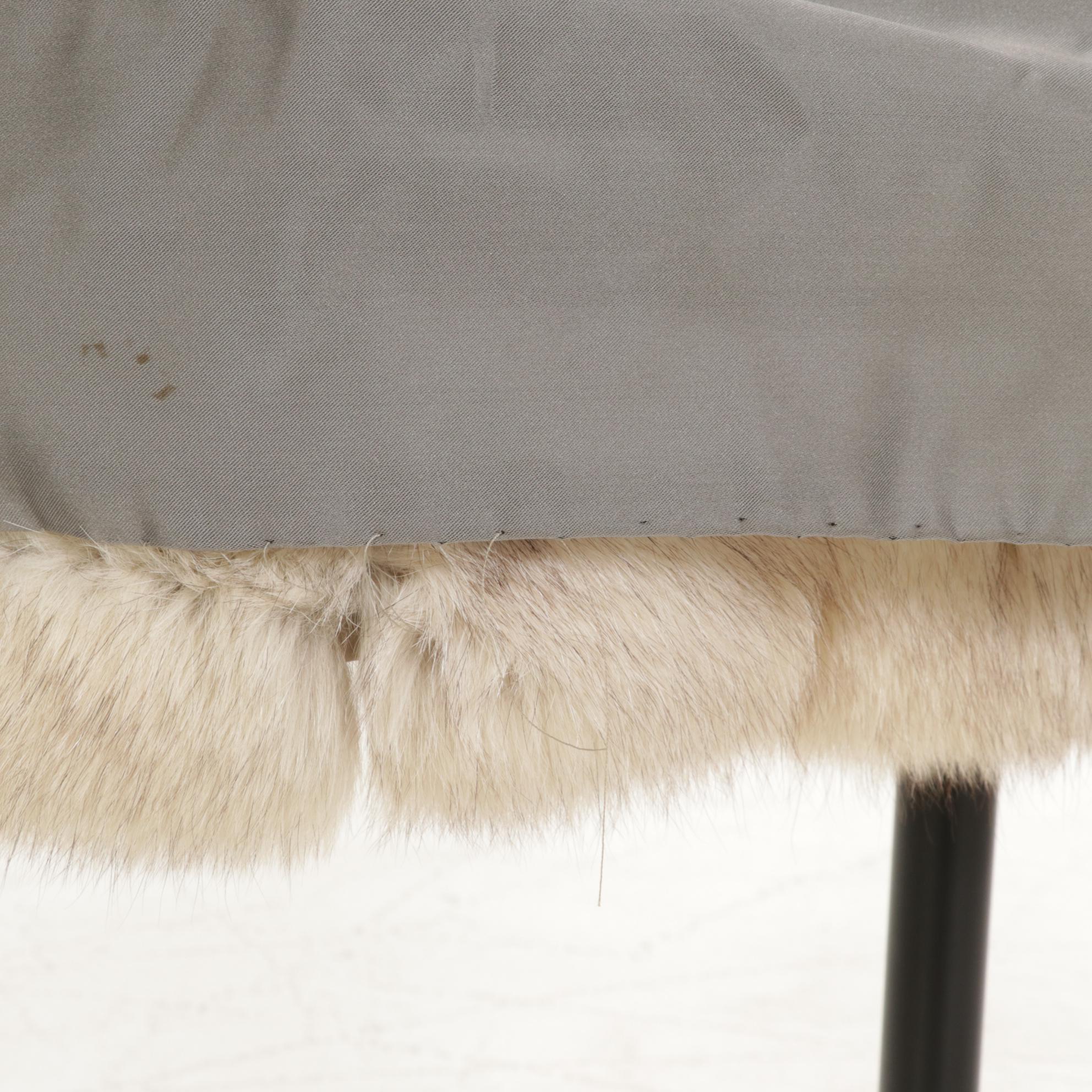 Blue Fox Fur Full-Length Coat from Furs By Yianni