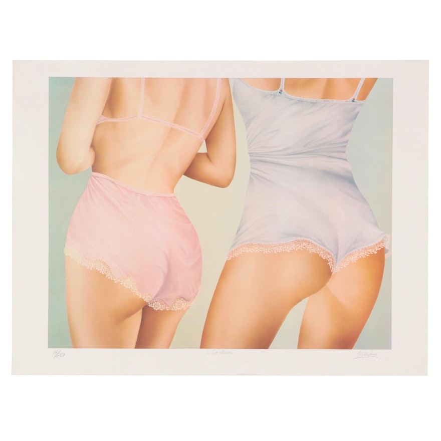 Roberto Carbone Giclée "Two Graces"