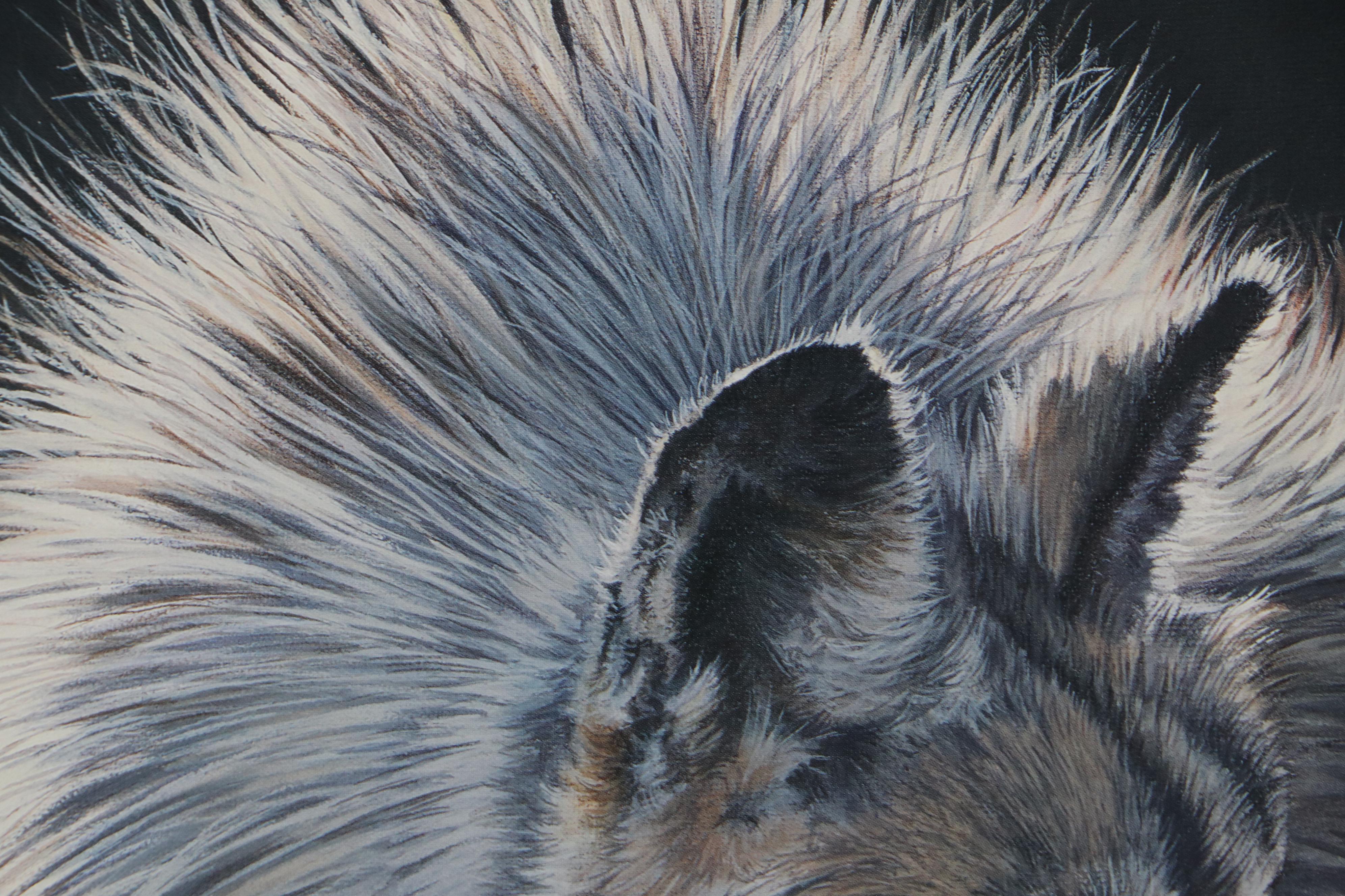 Donna Gates King Offset Lithograph "Last Light," Late 20th Century