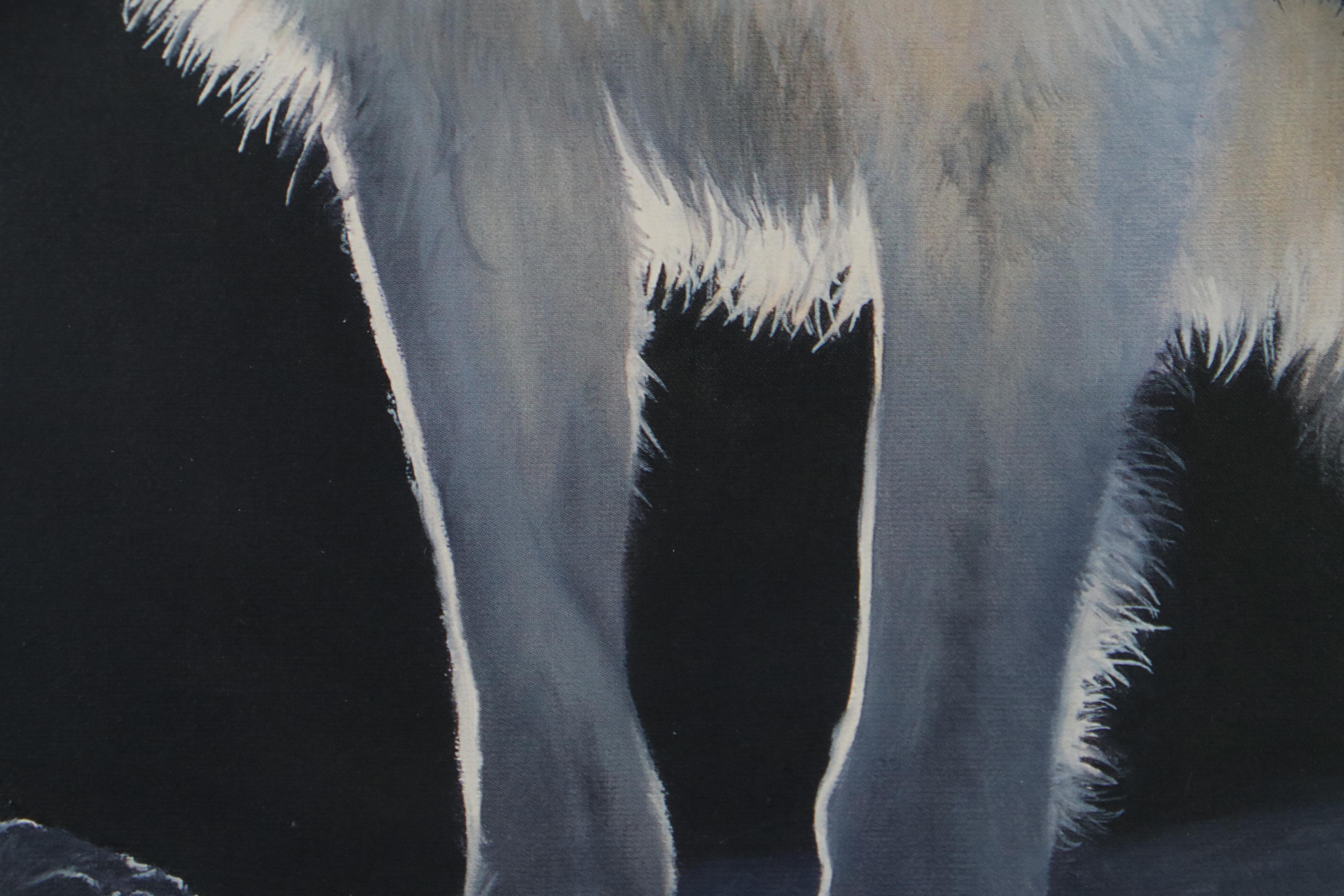 Donna Gates King Offset Lithograph "Last Light," Late 20th Century