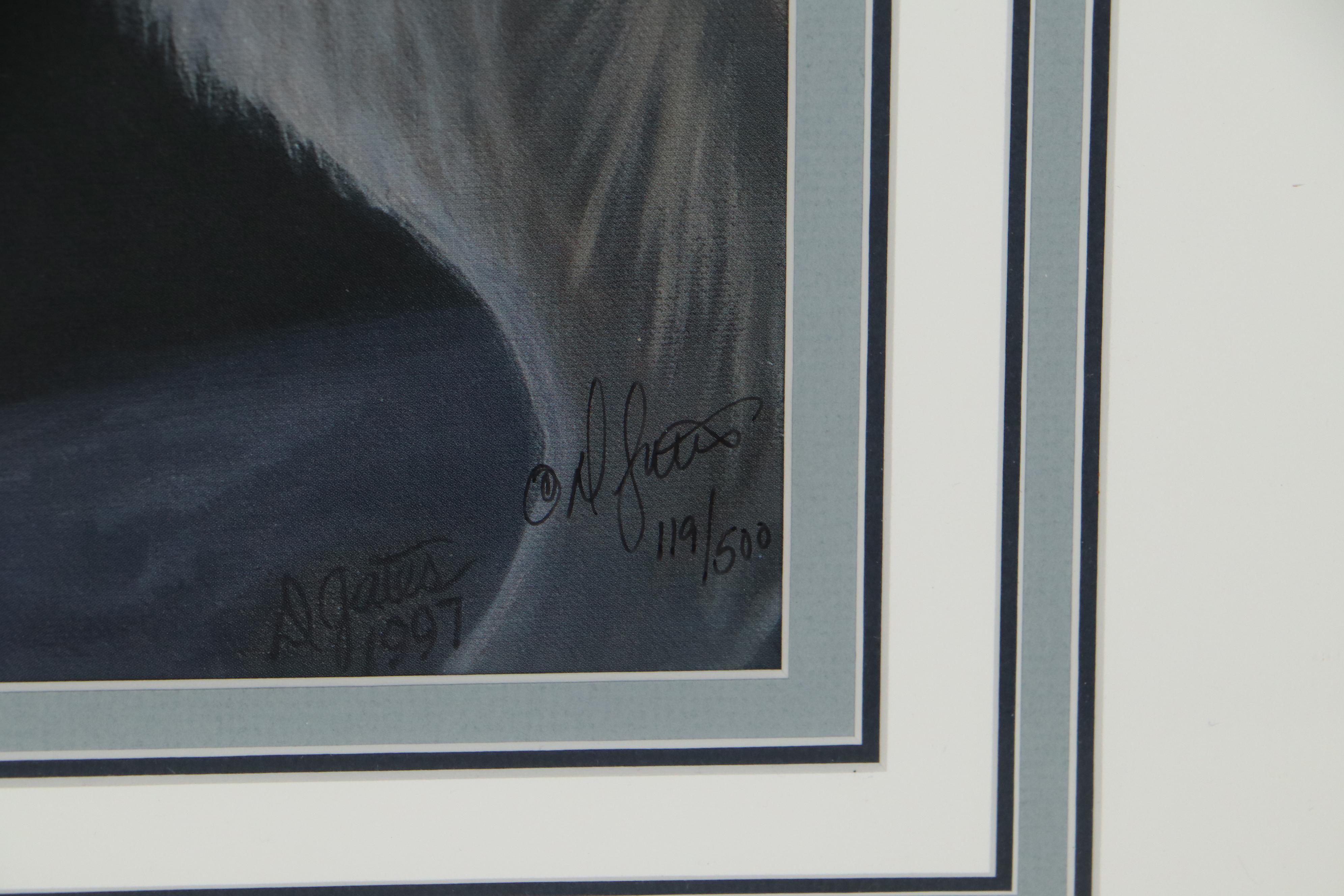 Donna Gates King Offset Lithograph "Last Light," Late 20th Century