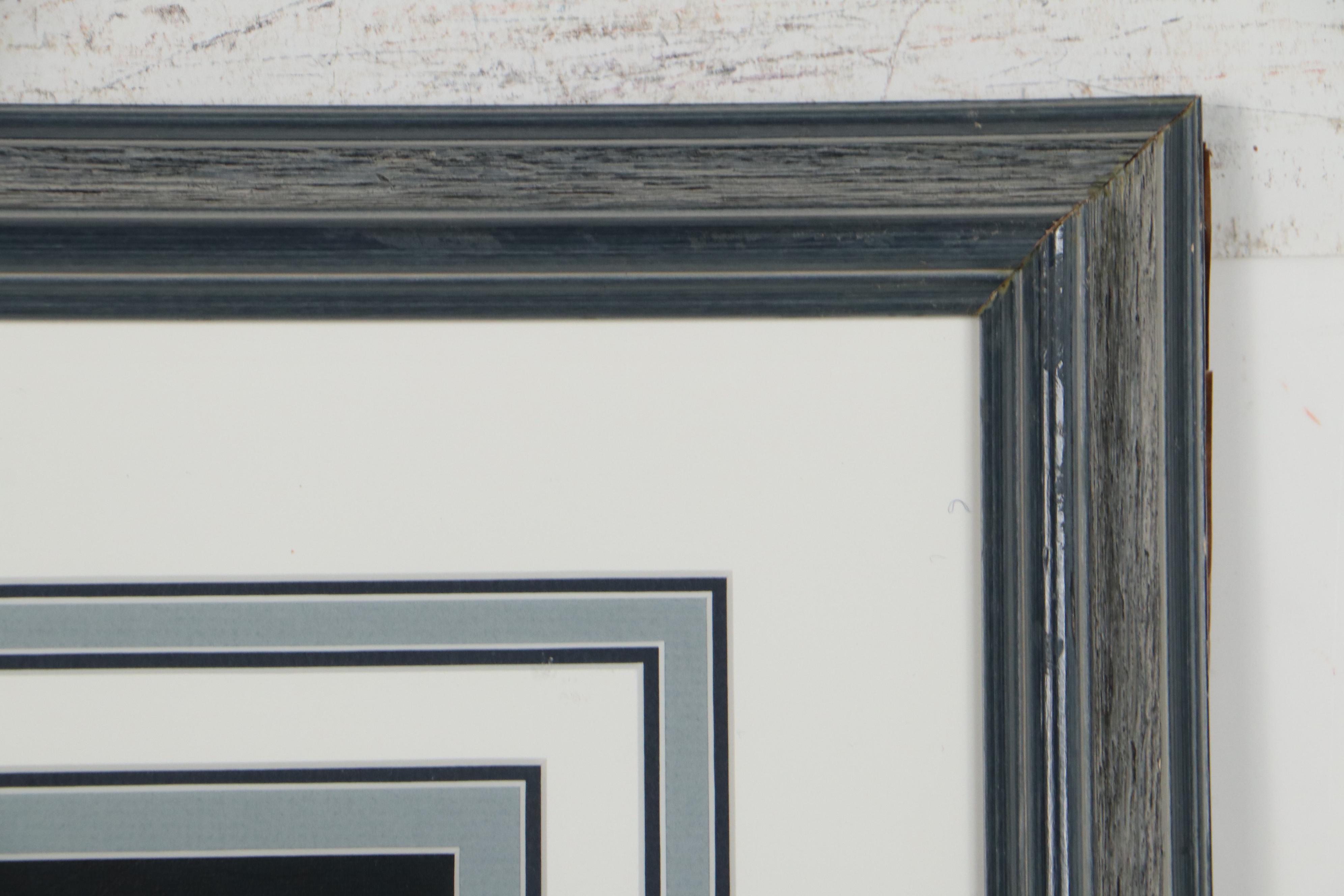 Donna Gates King Offset Lithograph "Last Light," Late 20th Century