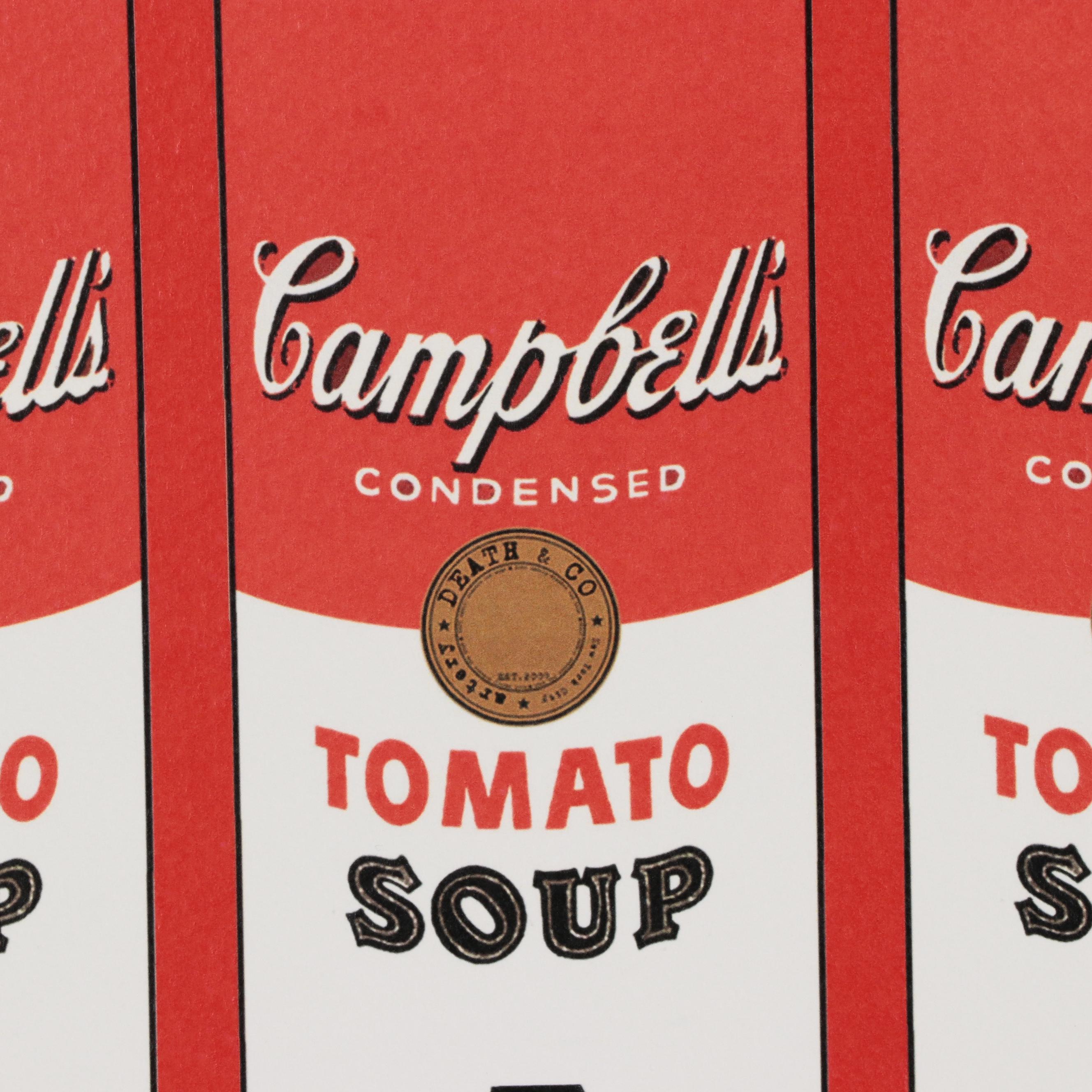 Death NYC Offset Lithograph of Campbell's Soup Spray Can, 2020