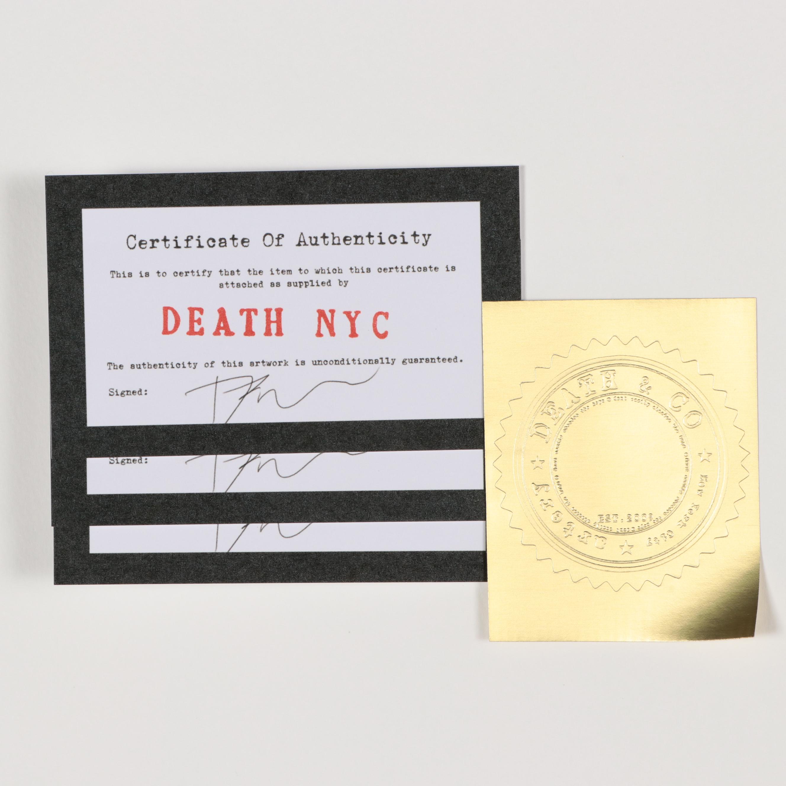 Death NYC Offset Lithograph of Campbell's Soup Spray Can, 2020