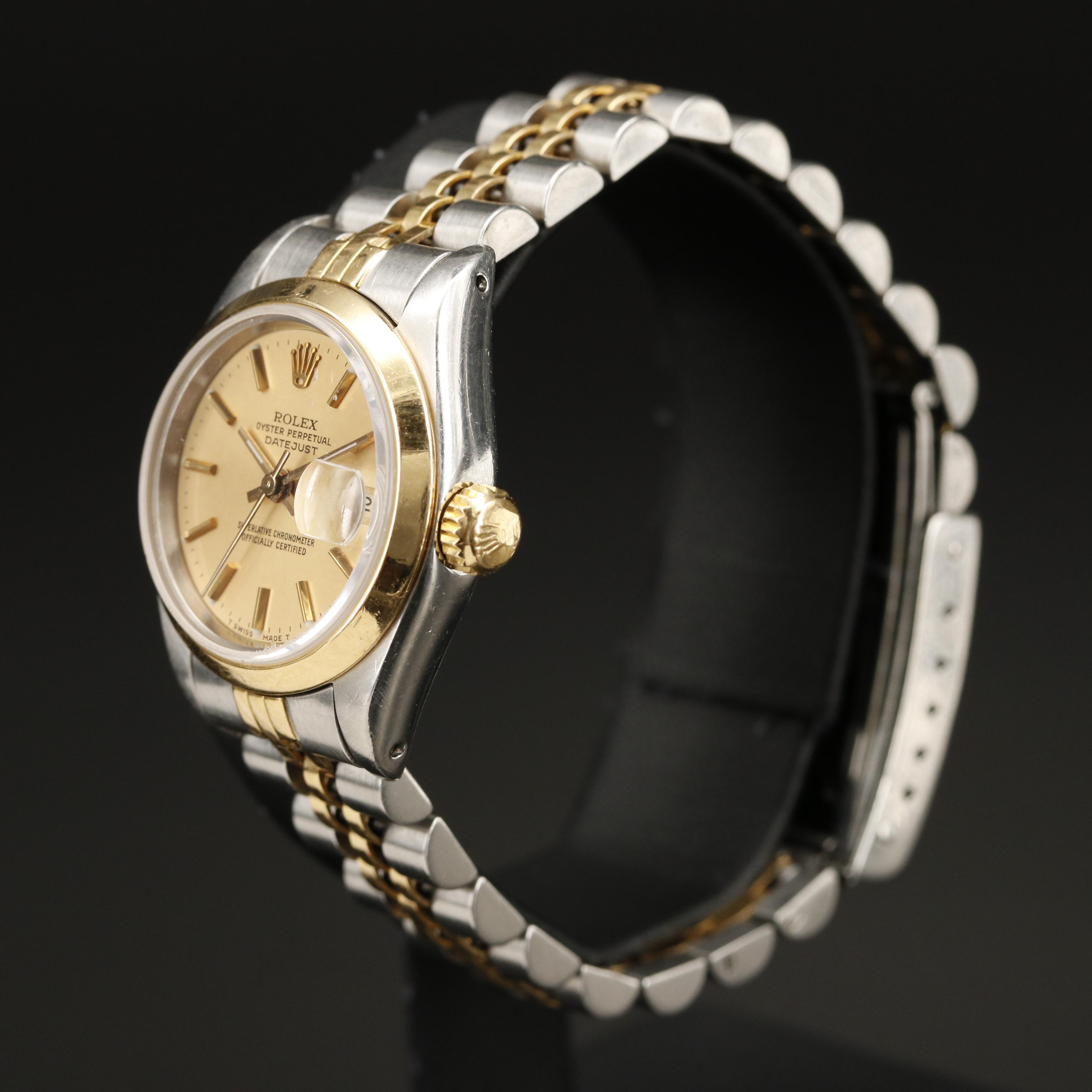 1987 Rolex Oyster Perpetual Datejust Automatic Watch