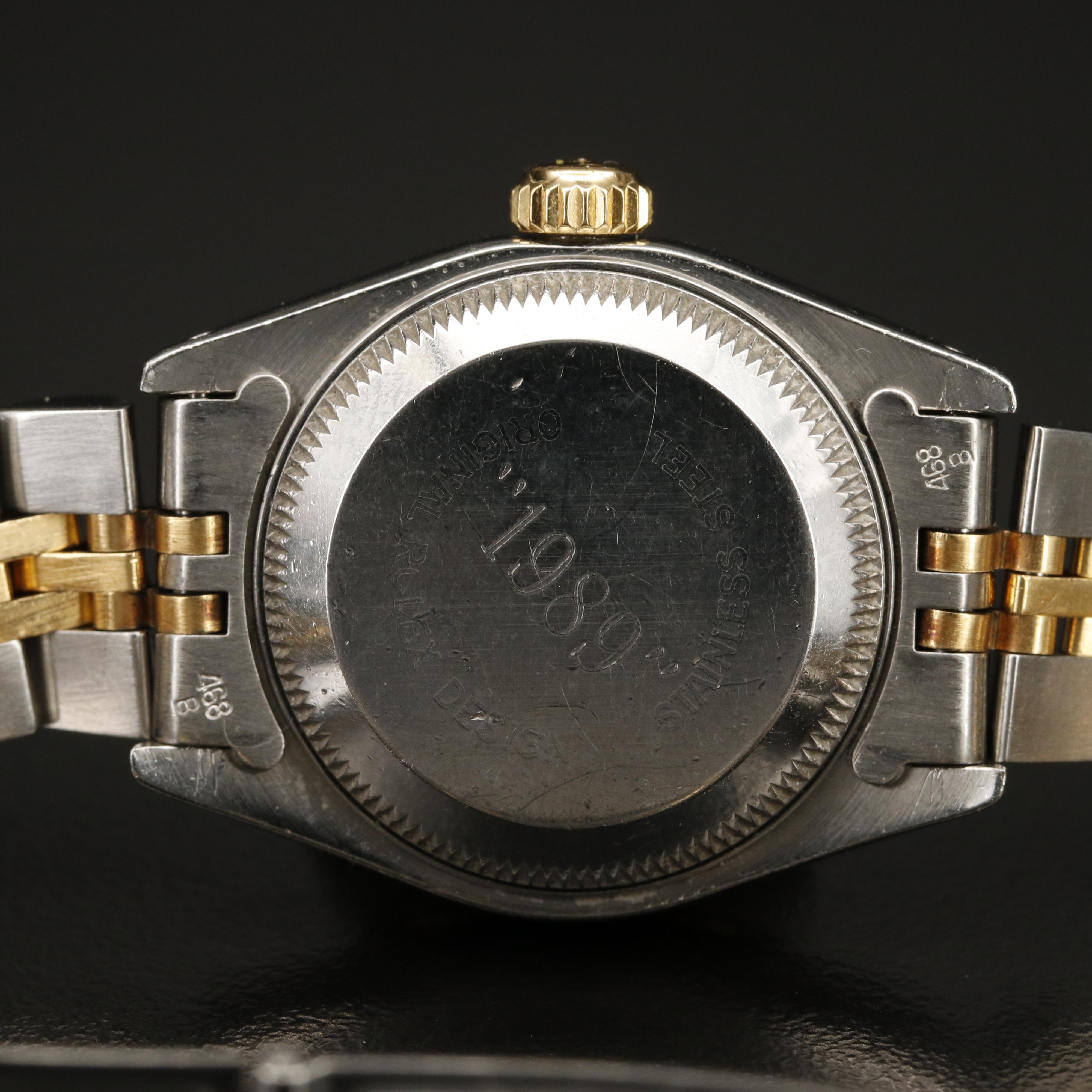 1987 Rolex Oyster Perpetual Datejust Automatic Watch