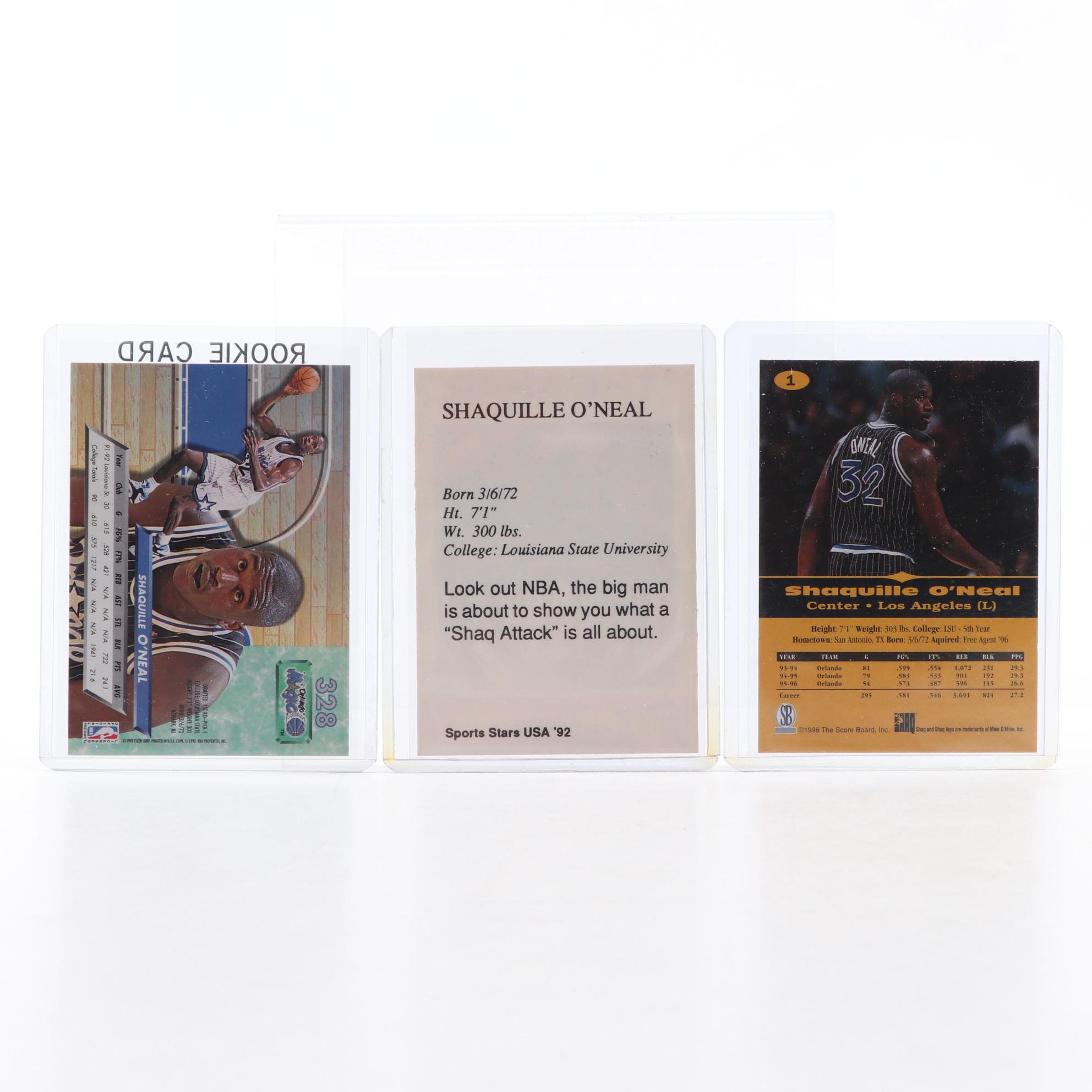 1990s-2000s NBA Basketball Cards with Rookies, Bryant, Shaq, Duncan, Wade, More