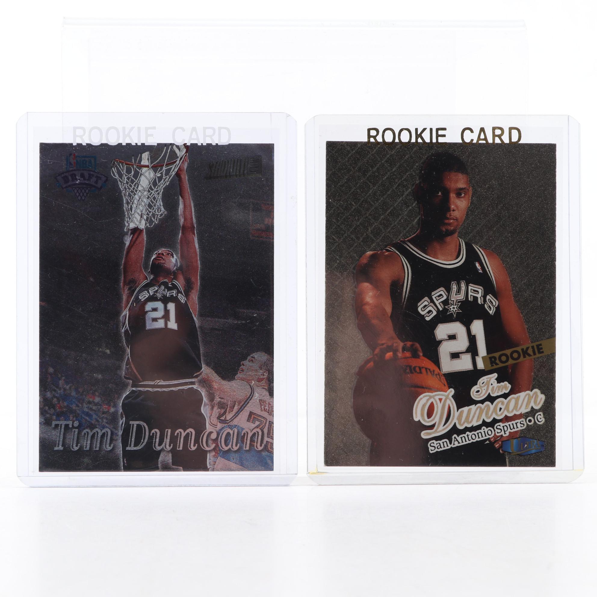 1990s-2000s NBA Basketball Cards with Rookies, Bryant, Shaq, Duncan, Wade, More