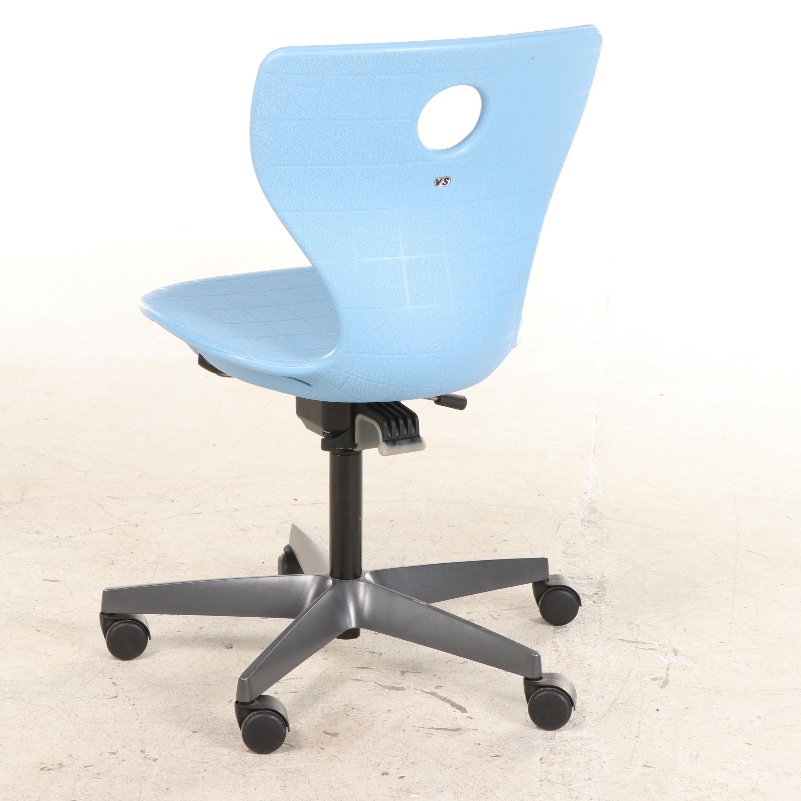 Six Verner Panton for VS America "PantoMove-LuPo" Swivel-Tilt Desk Chairs