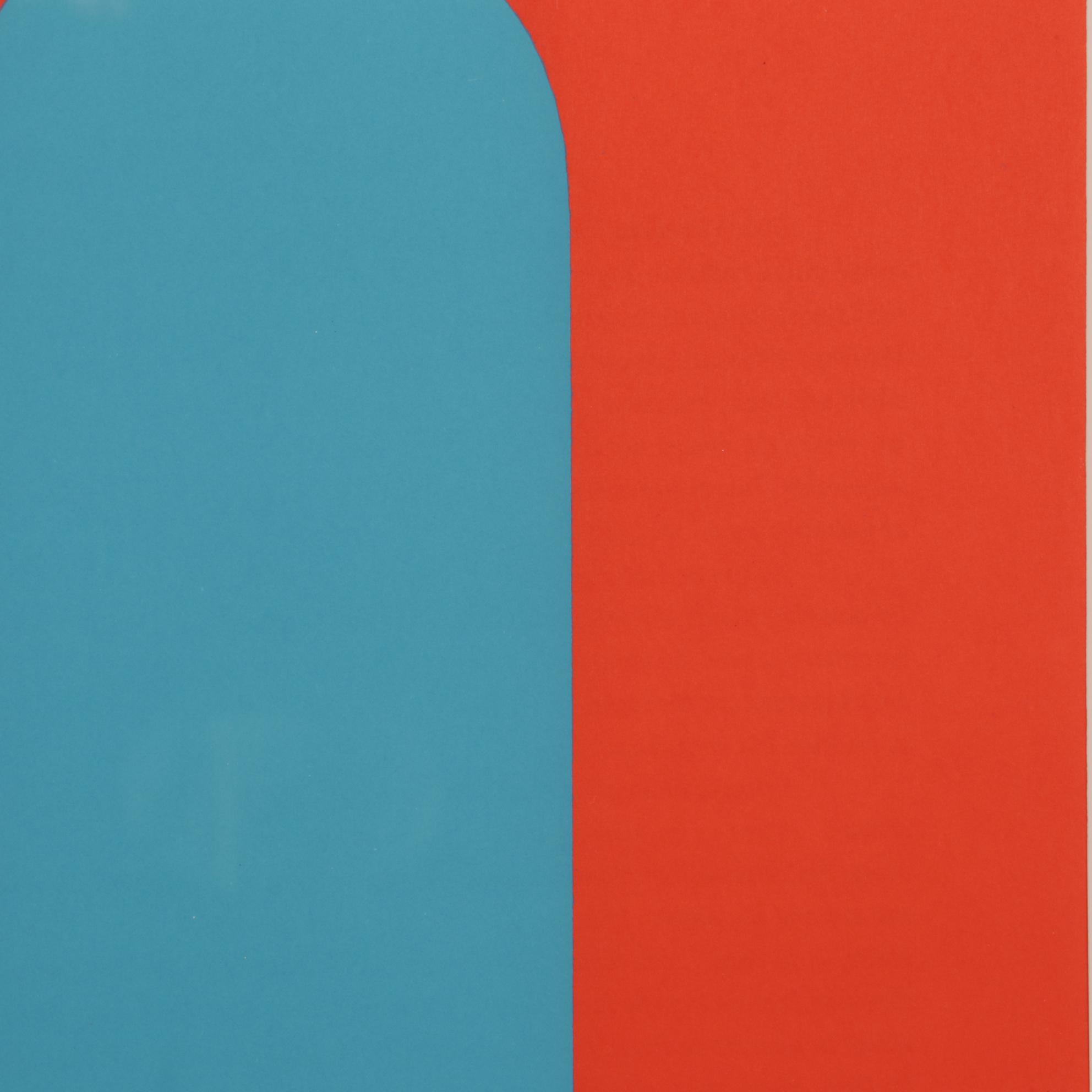 Ellsworth Kelly Color Lithograph for "Derrière le Miroir," 1964