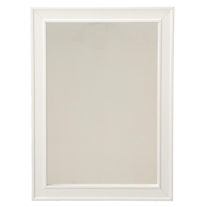 White Finish Recess Mount Medicine Cabinet